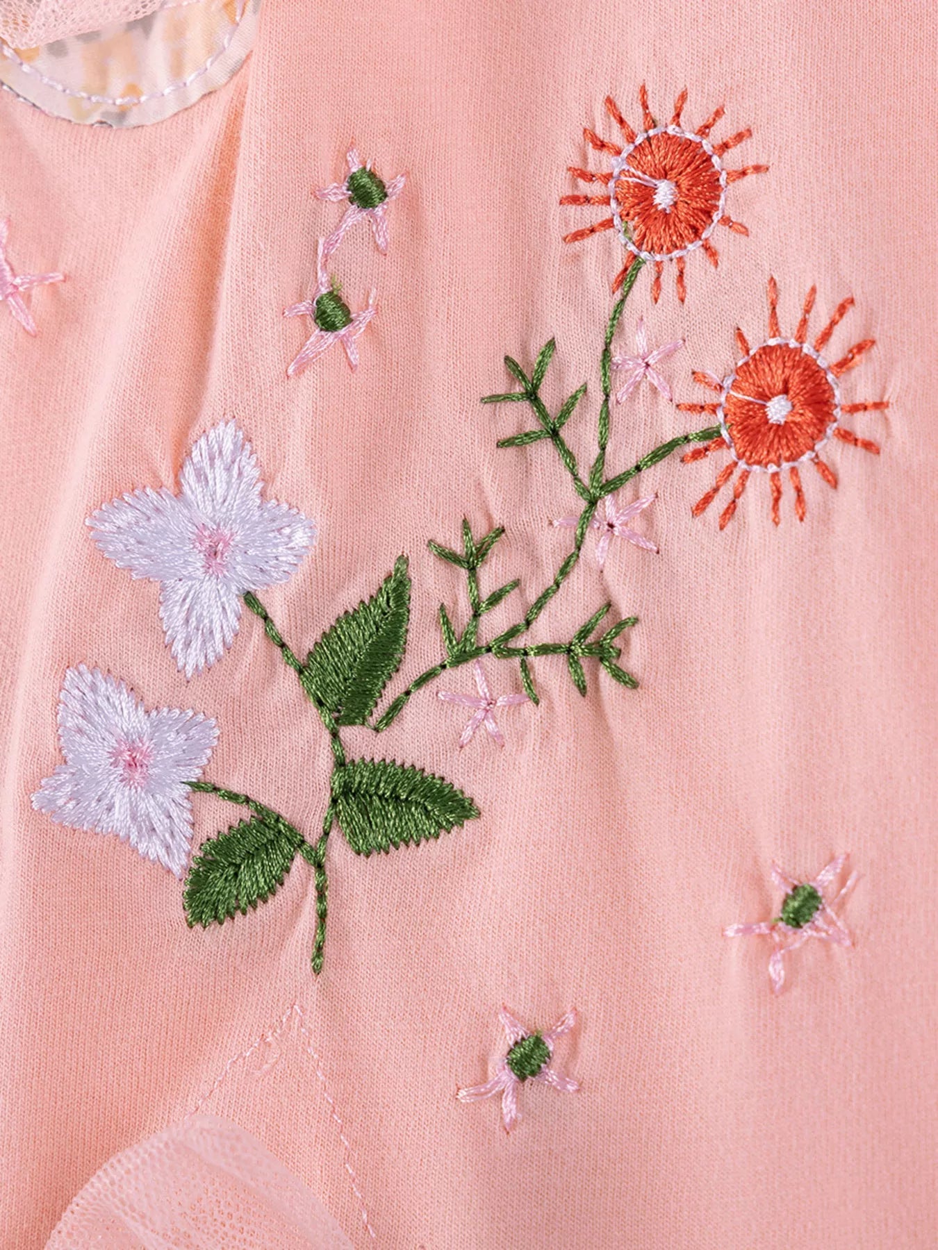 Children's Ruffled Hem Short Sleeve Dress designed for comfort and style at Lookzlike