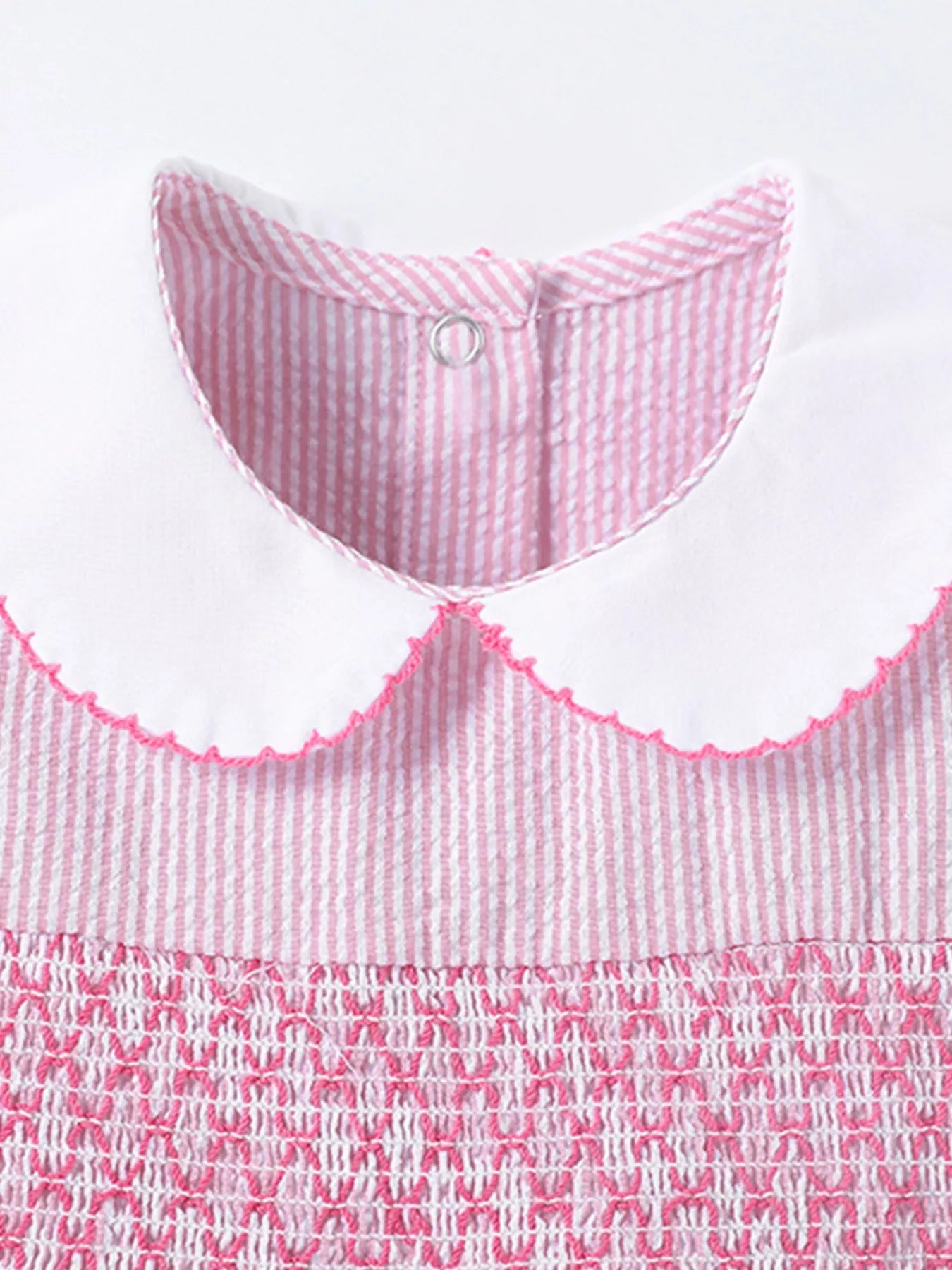 Children's Smocked Short Sleeve Dress designed for comfort and style at Lookzlike