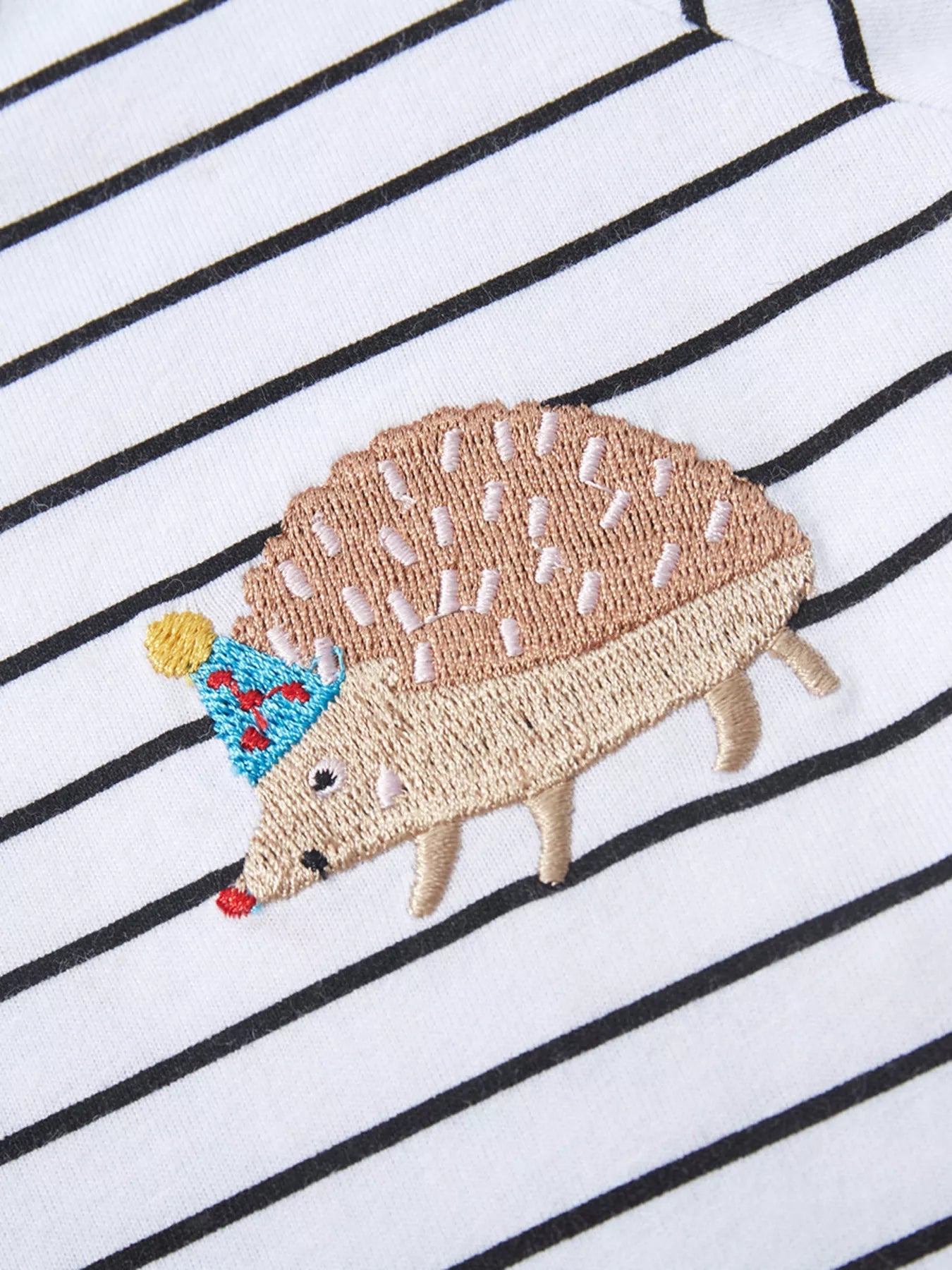 Children's Striped Crew Neck T-Shirt designed for comfort and style at Lookzlike