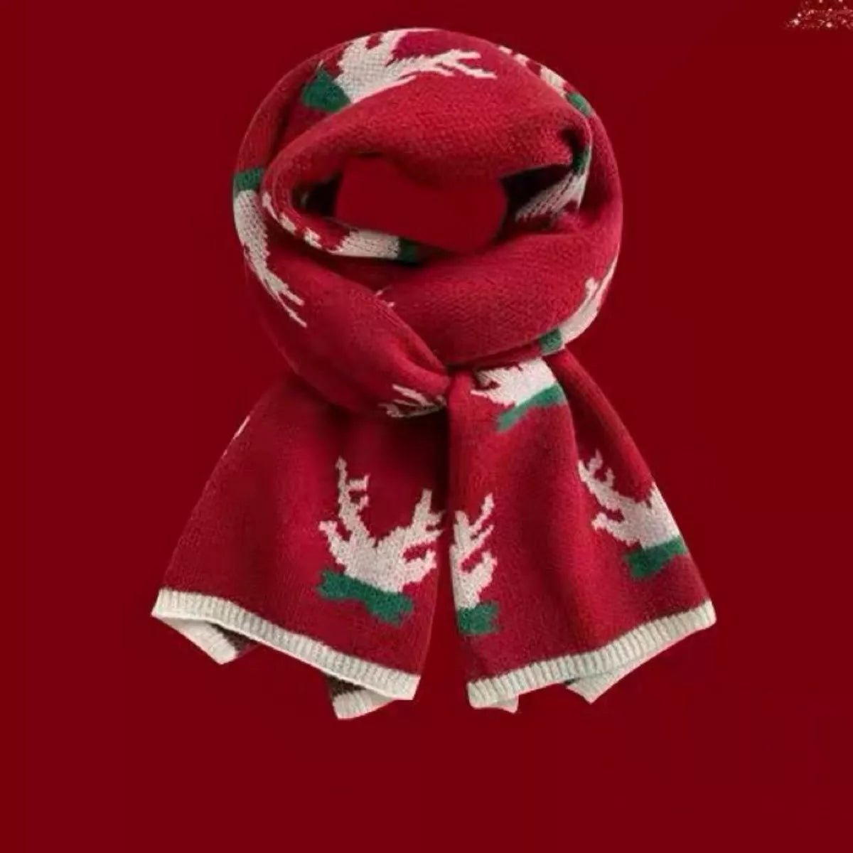 Christmas Knitted Scarf designed for comfort and style at Lookzlike