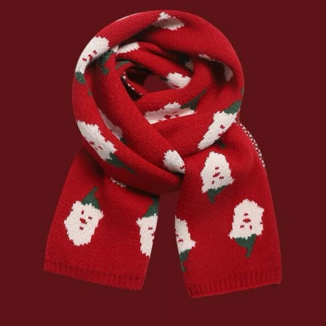 Christmas Knitted Scarf designed for comfort and style at Lookzlike