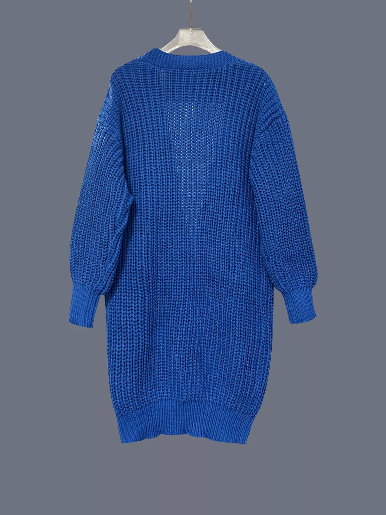 Chunky Knit Open Front Cardigan designed for comfort and style at Lookzlike