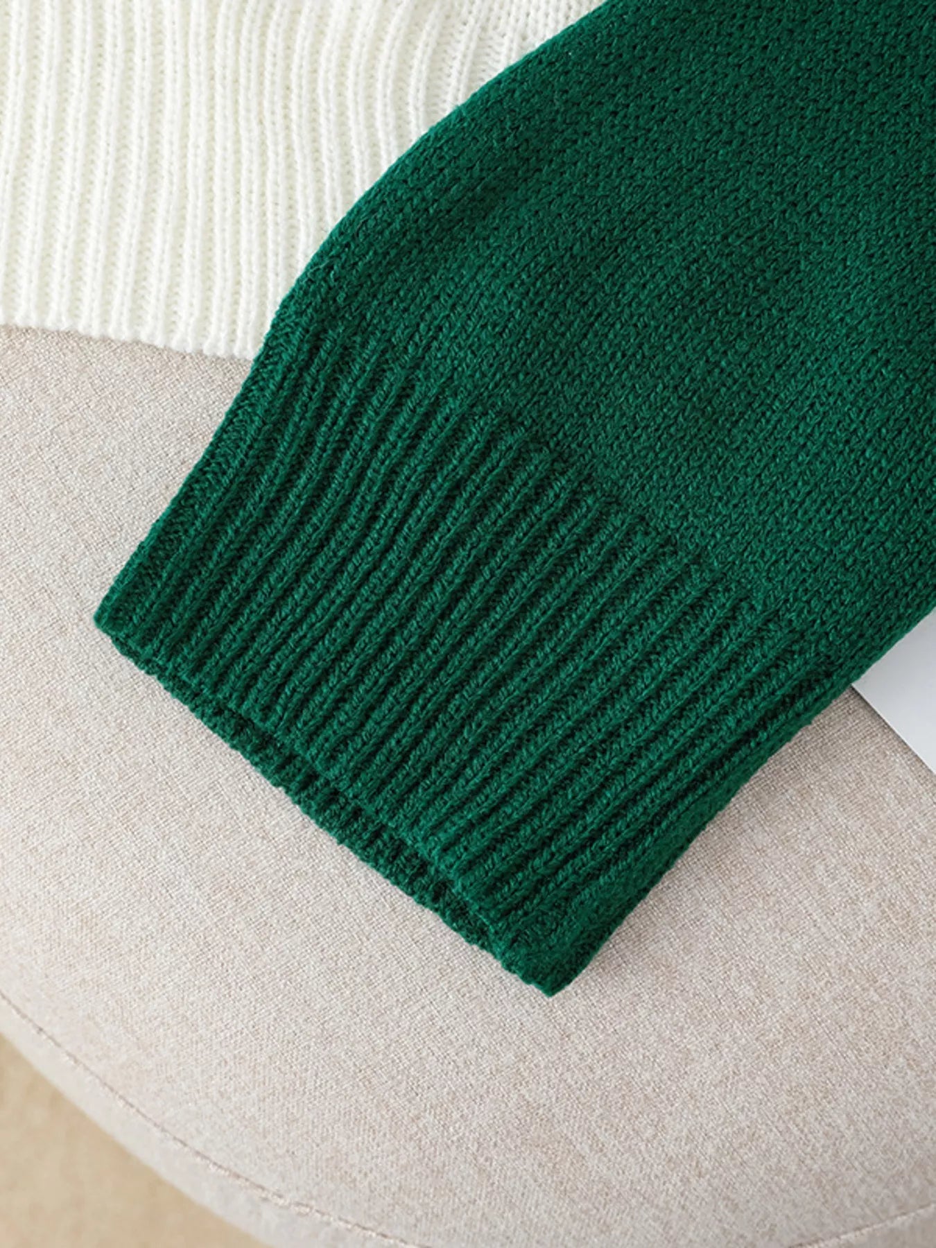 Color Block Button Detail Sweater designed for comfort and style at Lookzlike