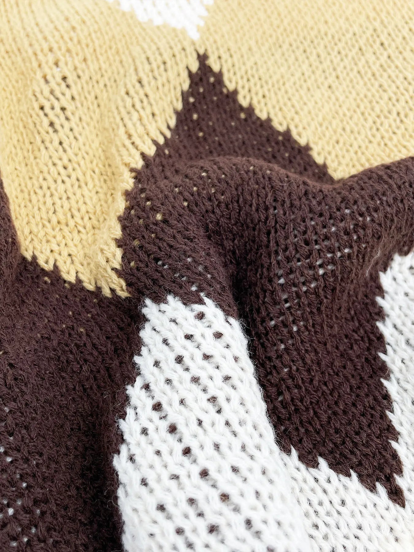 Diamond Pattern Turtleneck Sweater designed for comfort and style at Lookzlike