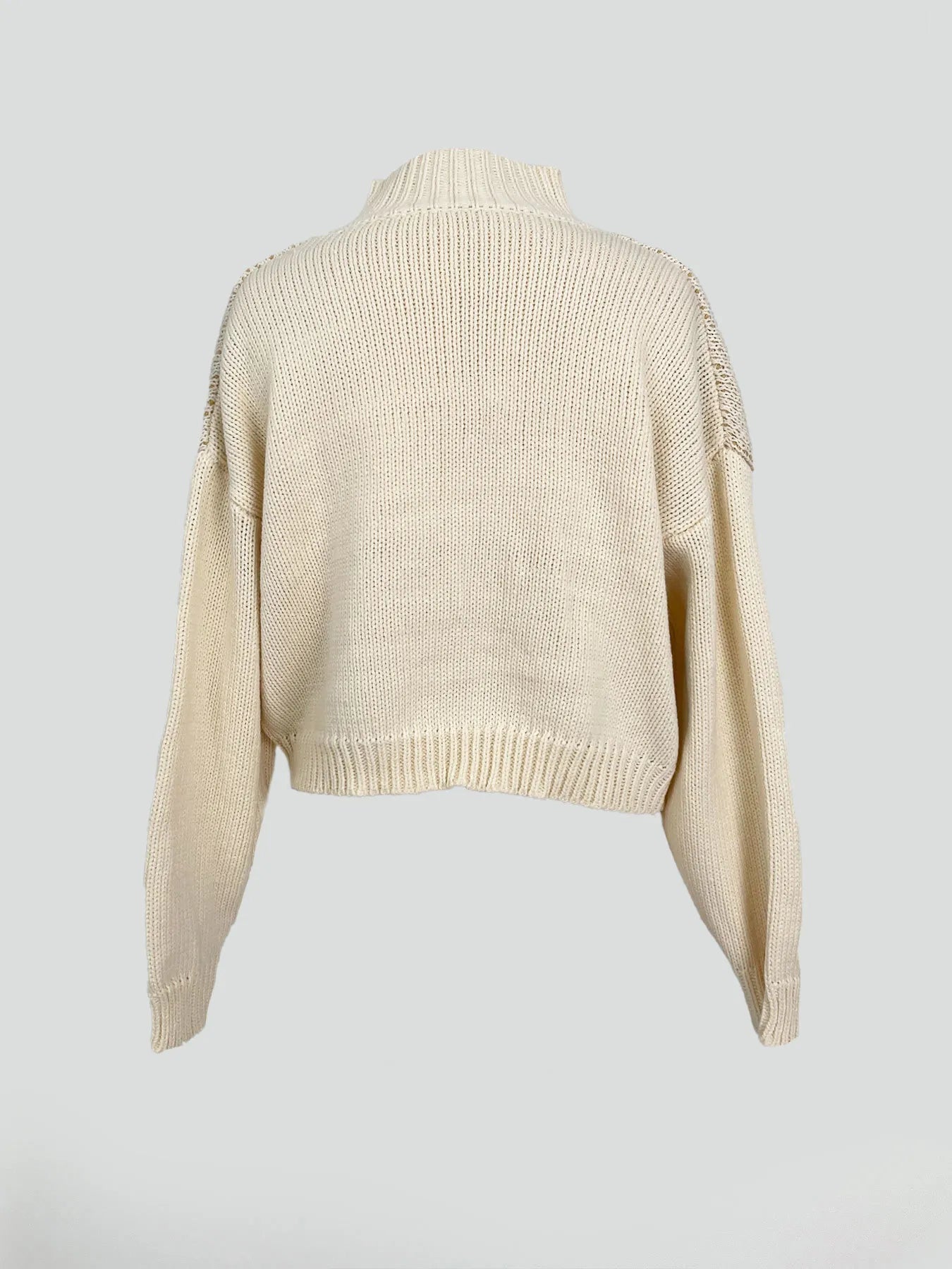 Diamond Pattern Turtleneck Sweater designed for comfort and style at Lookzlike