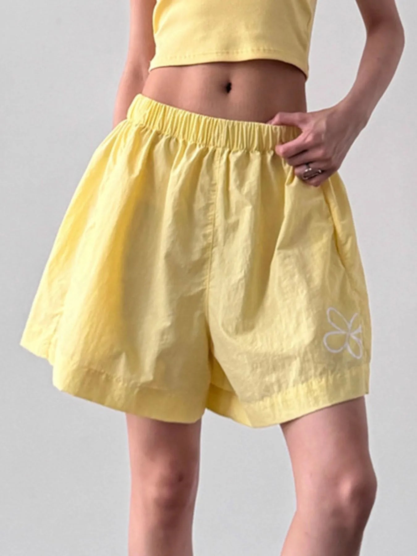 Elastic Waist Shorts - Lookzlike