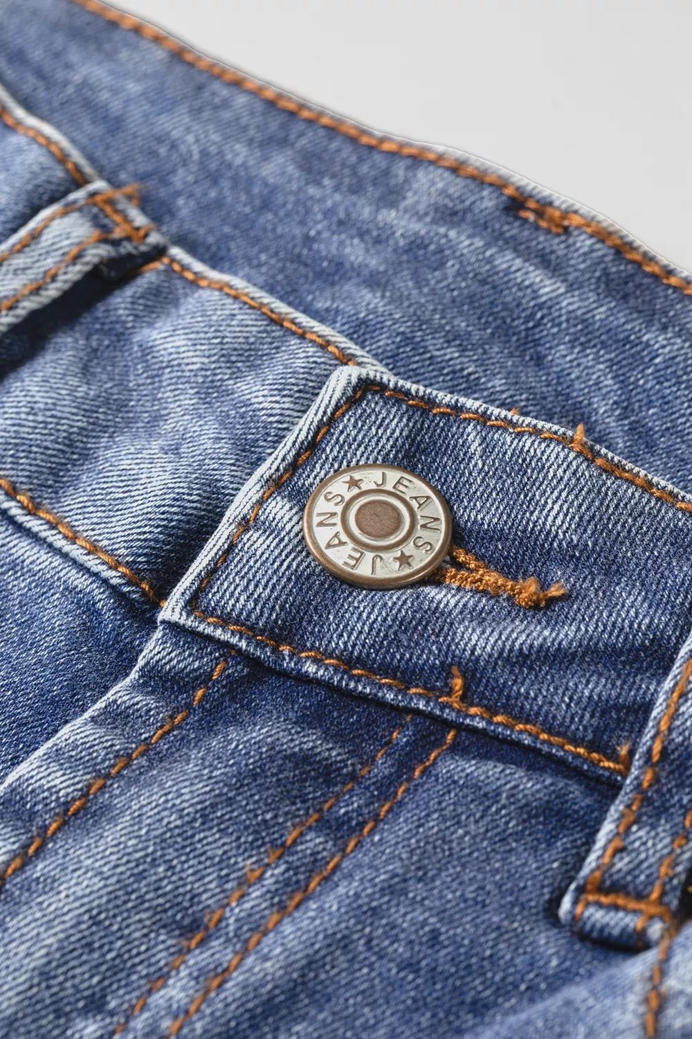 Embroidered Flare Leg Jeans designed for comfort and style at Lookzlike