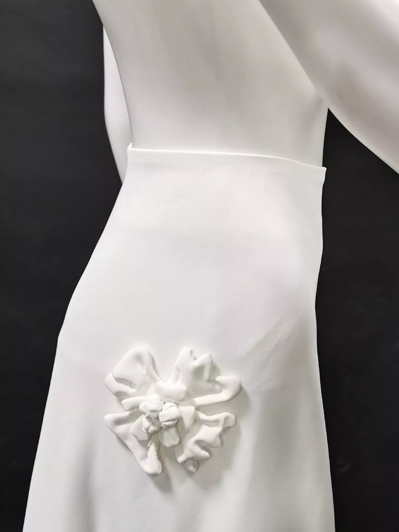 Floral Embellished Midi Skirt designed for comfort and style at Lookzlike