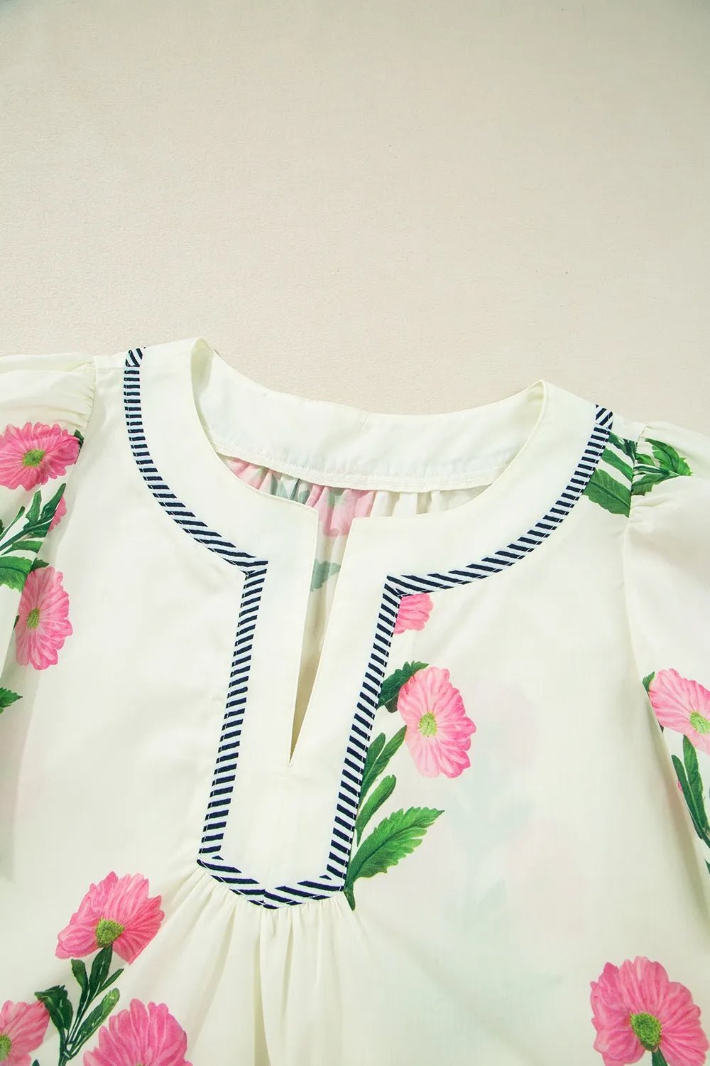 Floral Print Flutter Sleeve Summer Mini Dress - Lookzlike