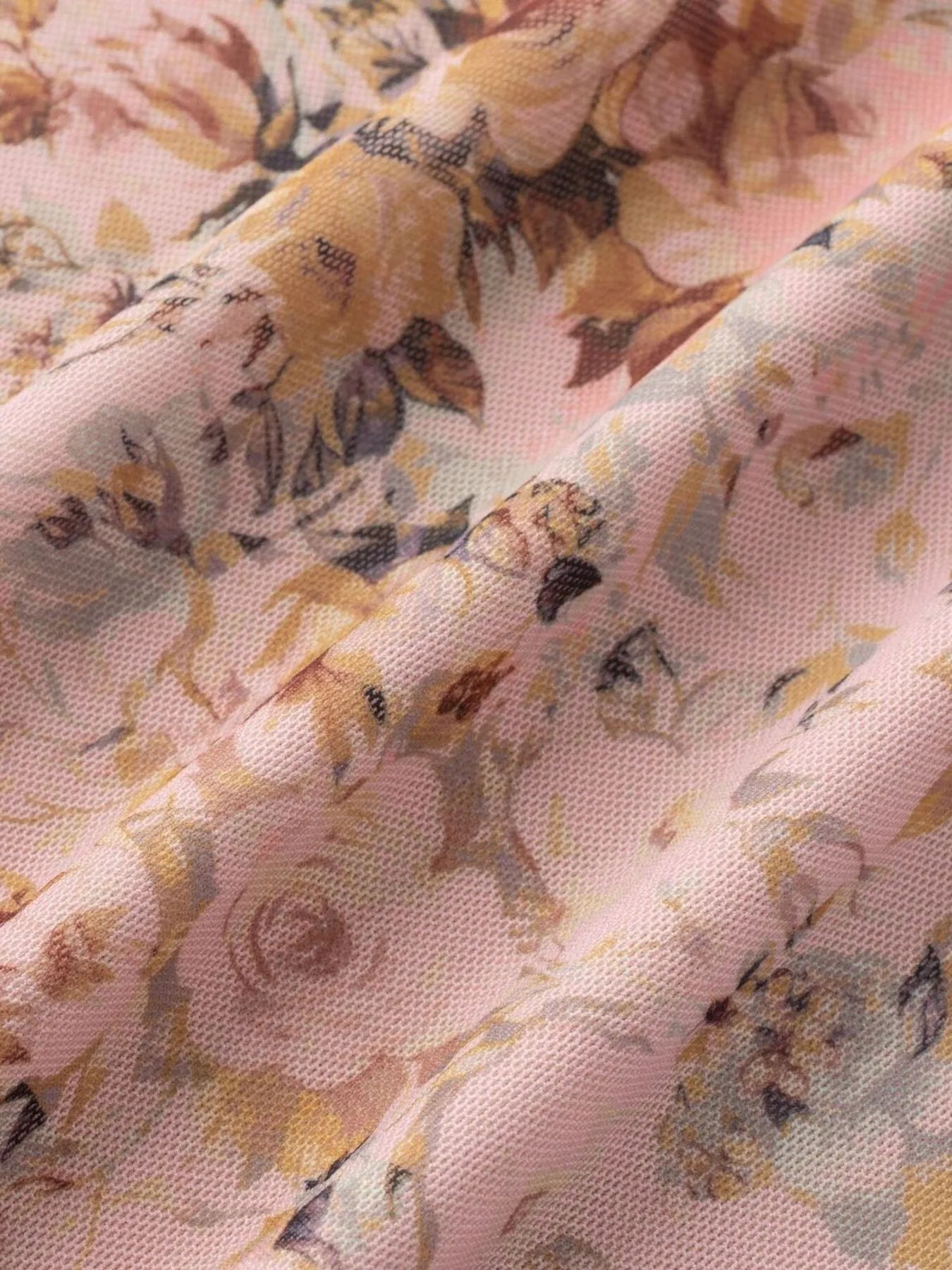 Floral Print Maxi Cami Dress with V-Neck - Lookzlike