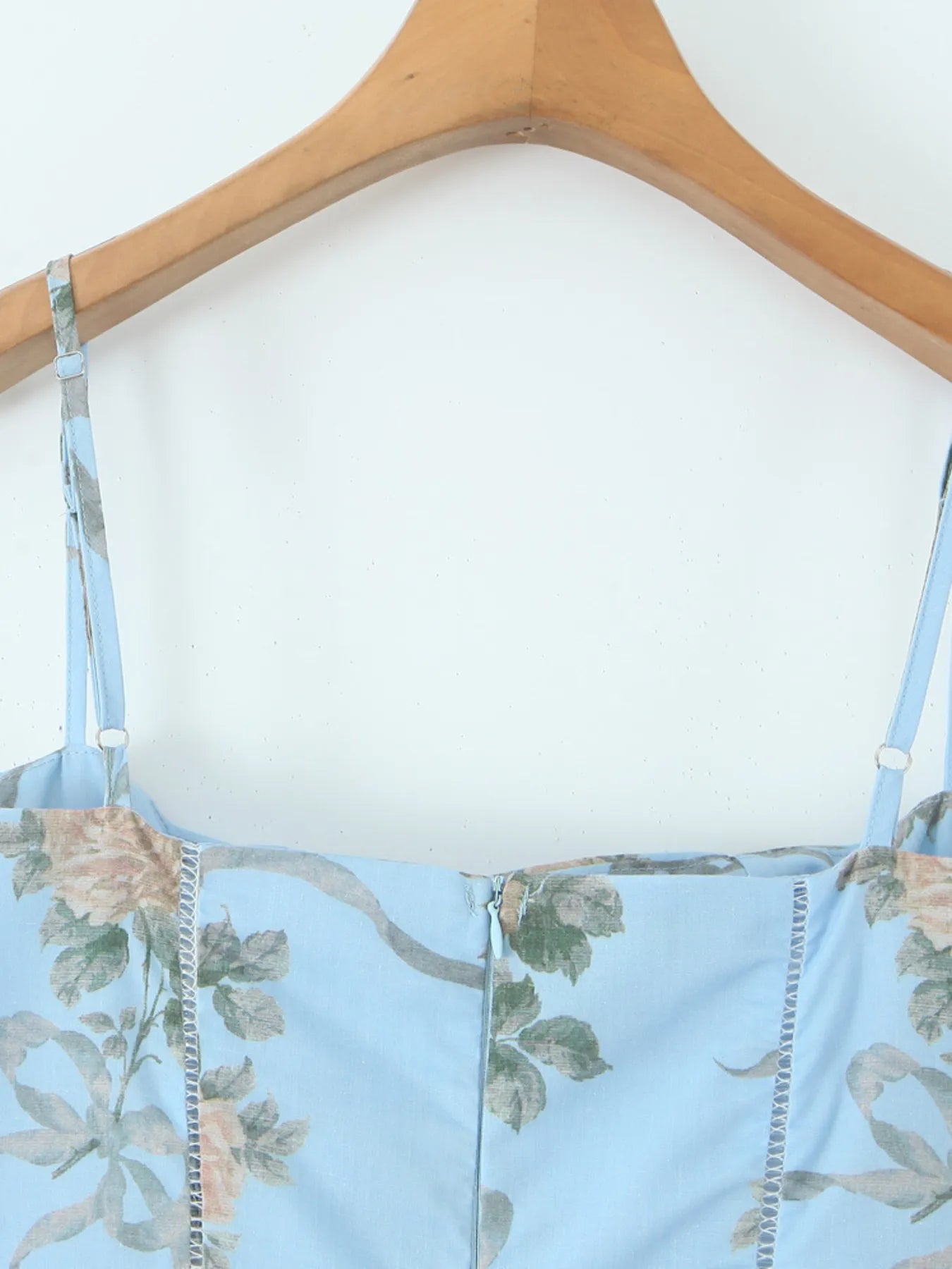 Floral Print Square Neck Cami Maxi Dress - Lookzlike