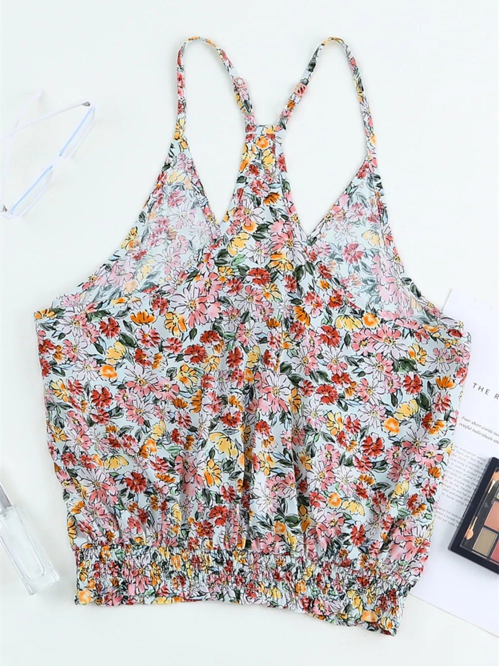Floral Surplice Cami - Lookzlike