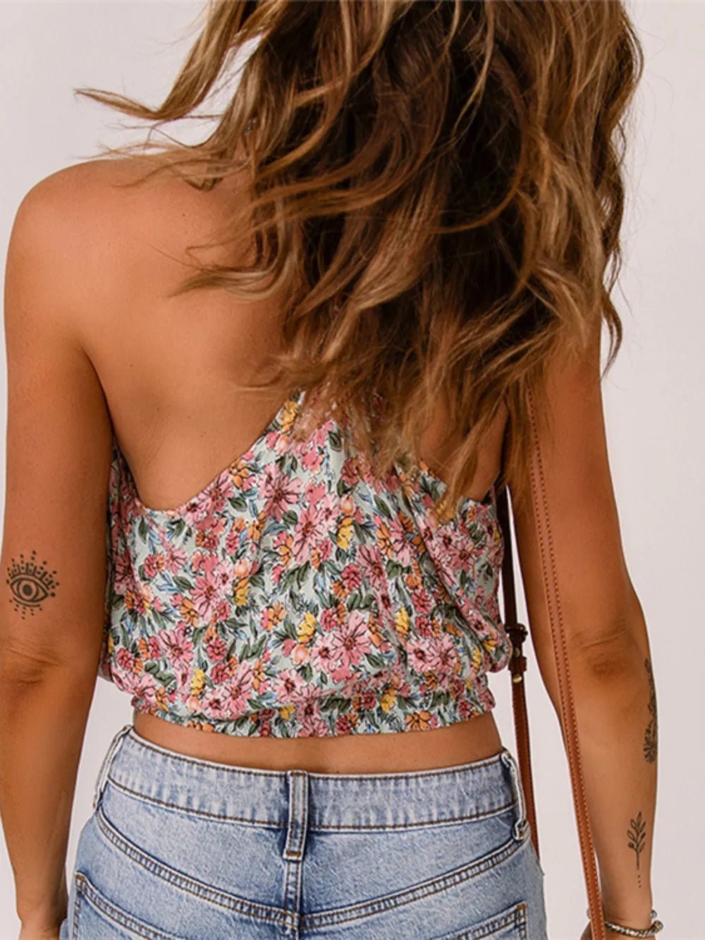 Floral Surplice Cami - Lookzlike