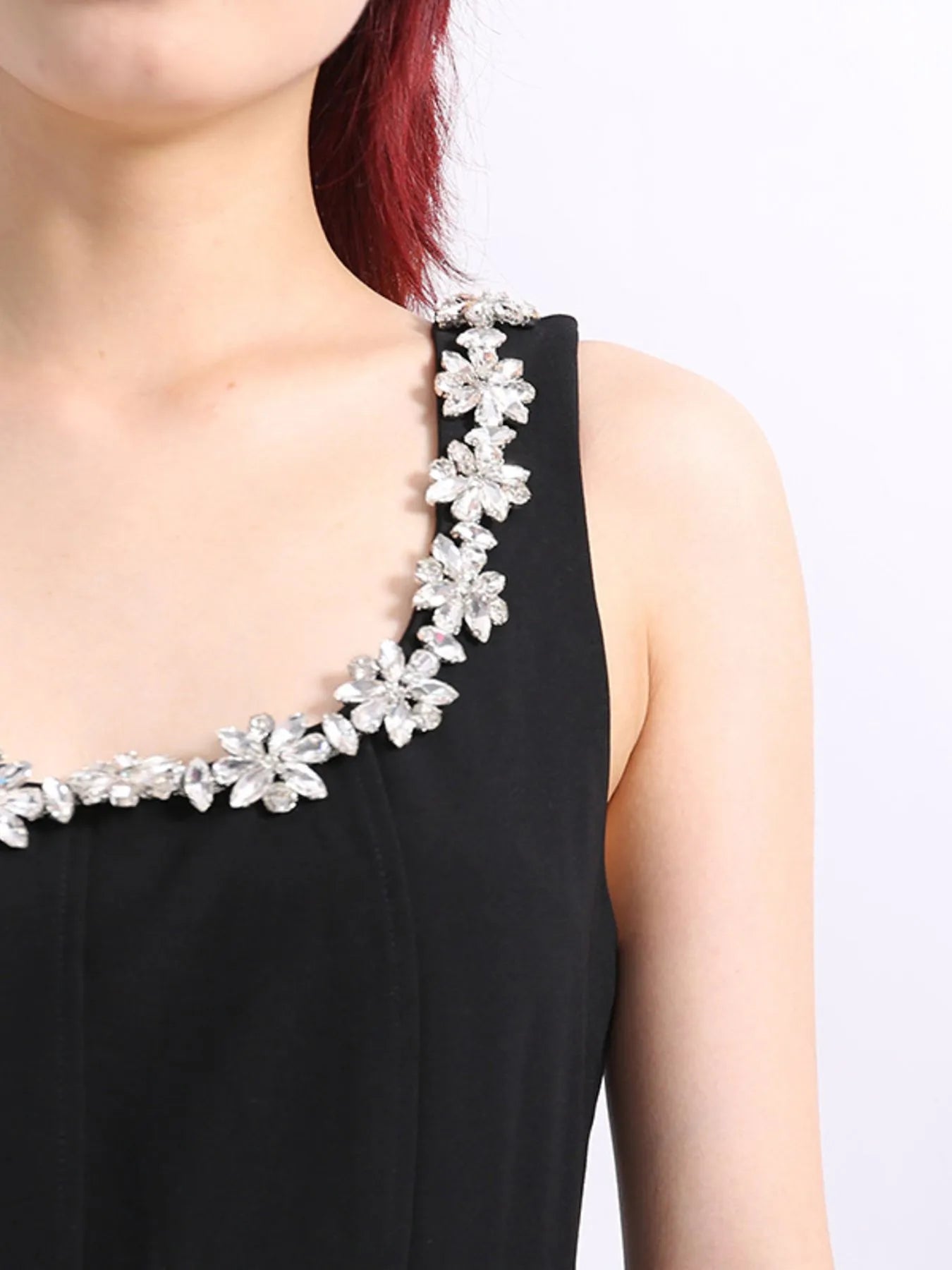 Flower Scoop Neck Sleeveless Dress designed for comfort and style at Lookzlike