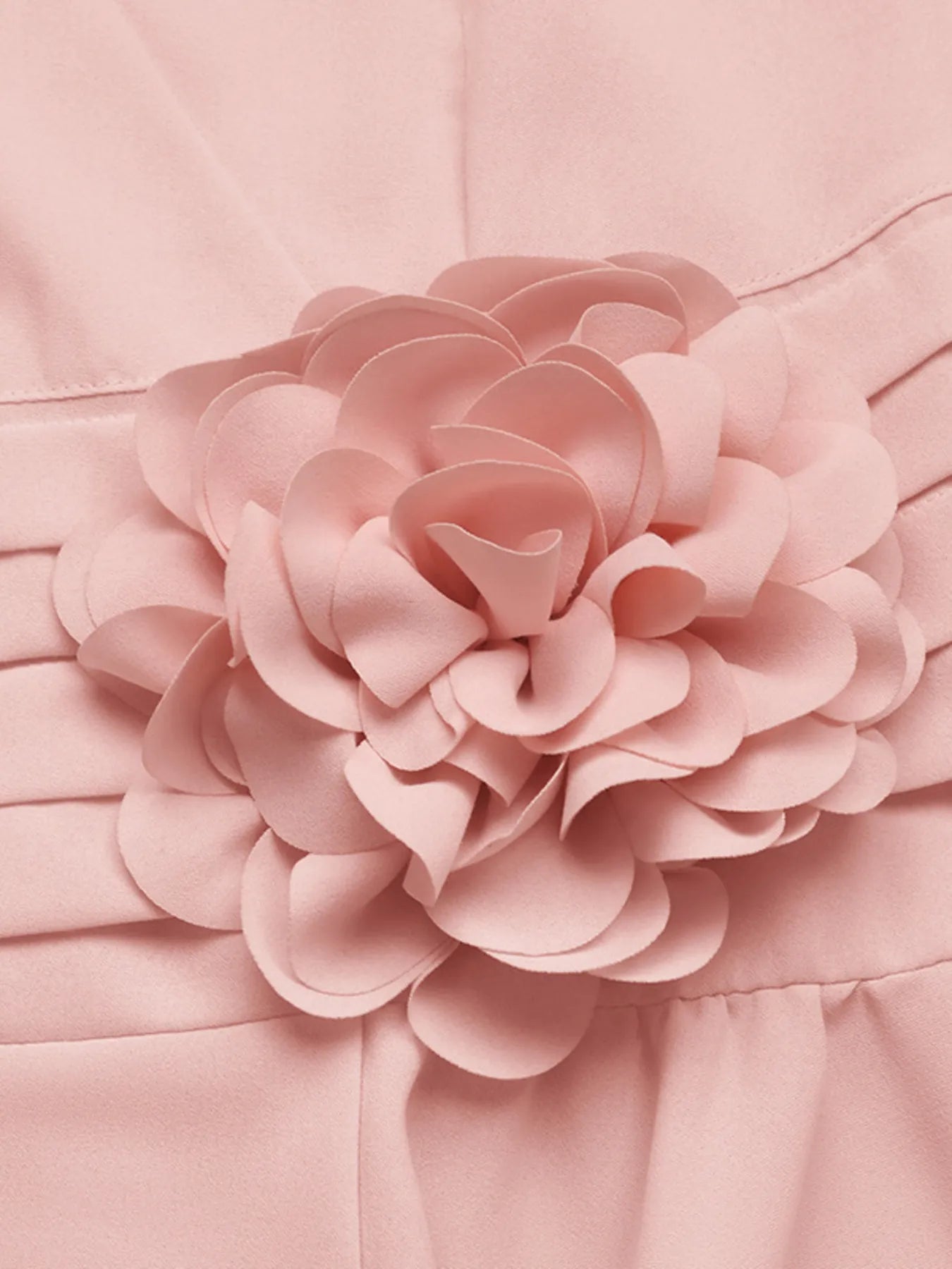 Flower Surplice Long Sleeve Blouse - Lookzlike