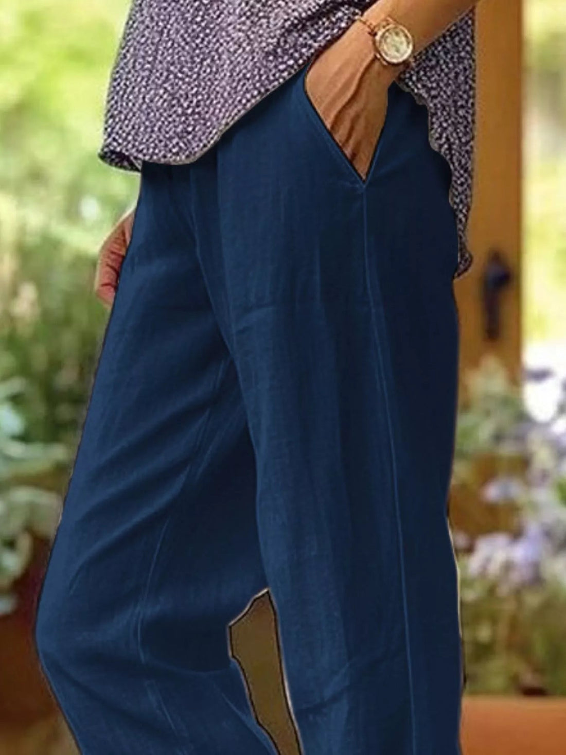 Full Size Casual Wide-Leg Pants Plus Size designed for comfort and style at Lookzlike