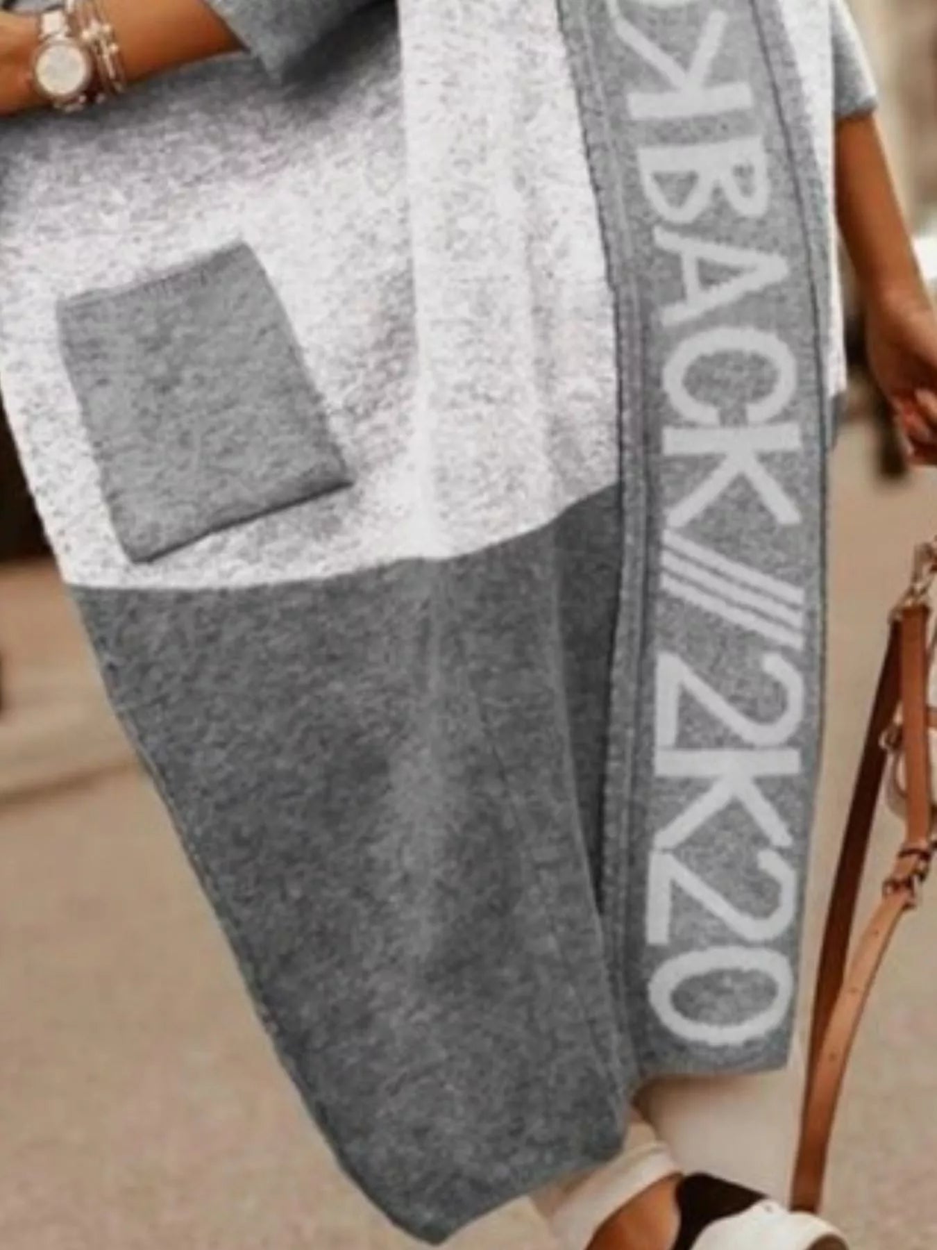 Full Size Hooded Color Block Open Front Cardigan Plus Size designed for comfort and style at Lookzlike