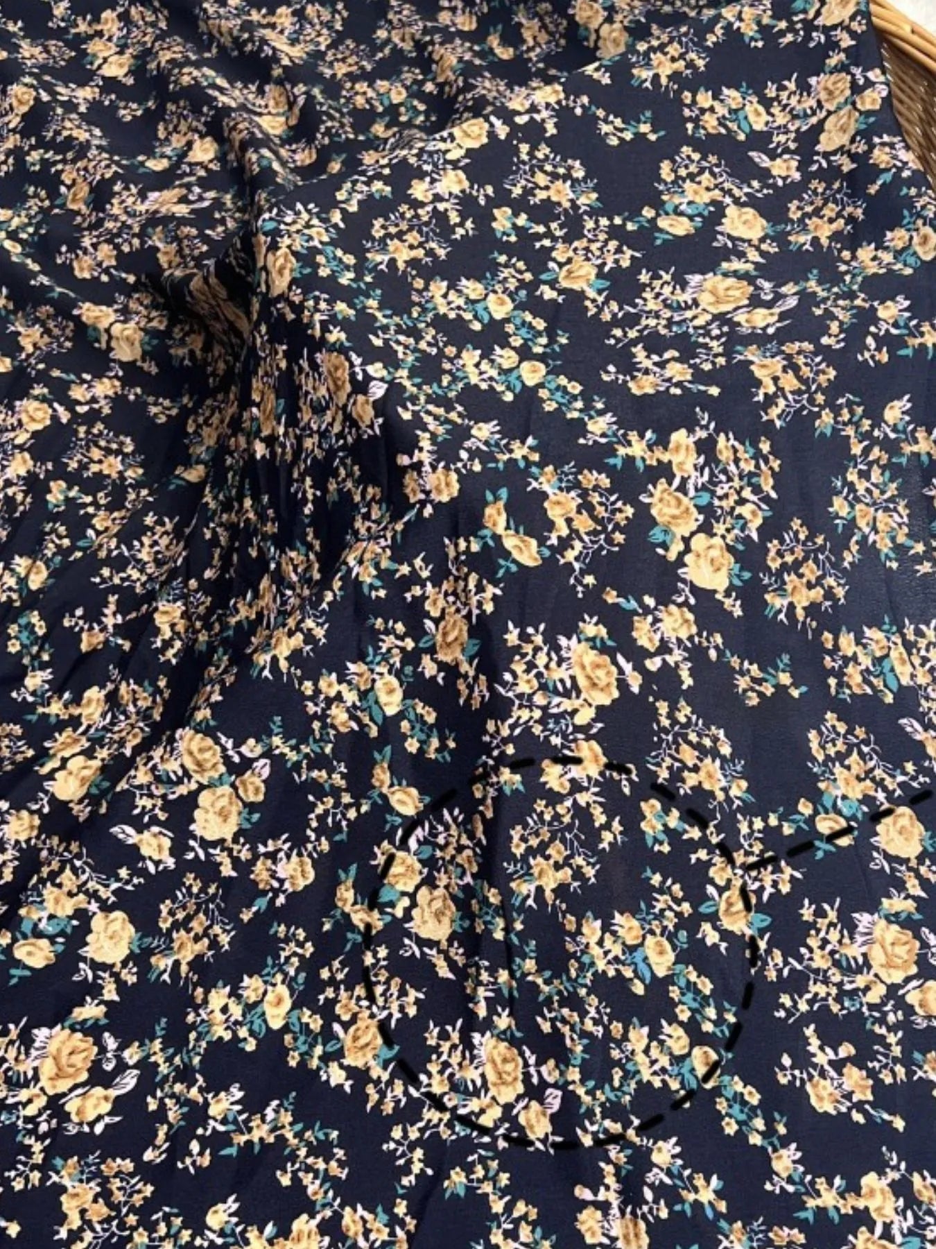 Full Size Slit Off-Shoulder Floral Midi Dress Plus Size - Lookzlike