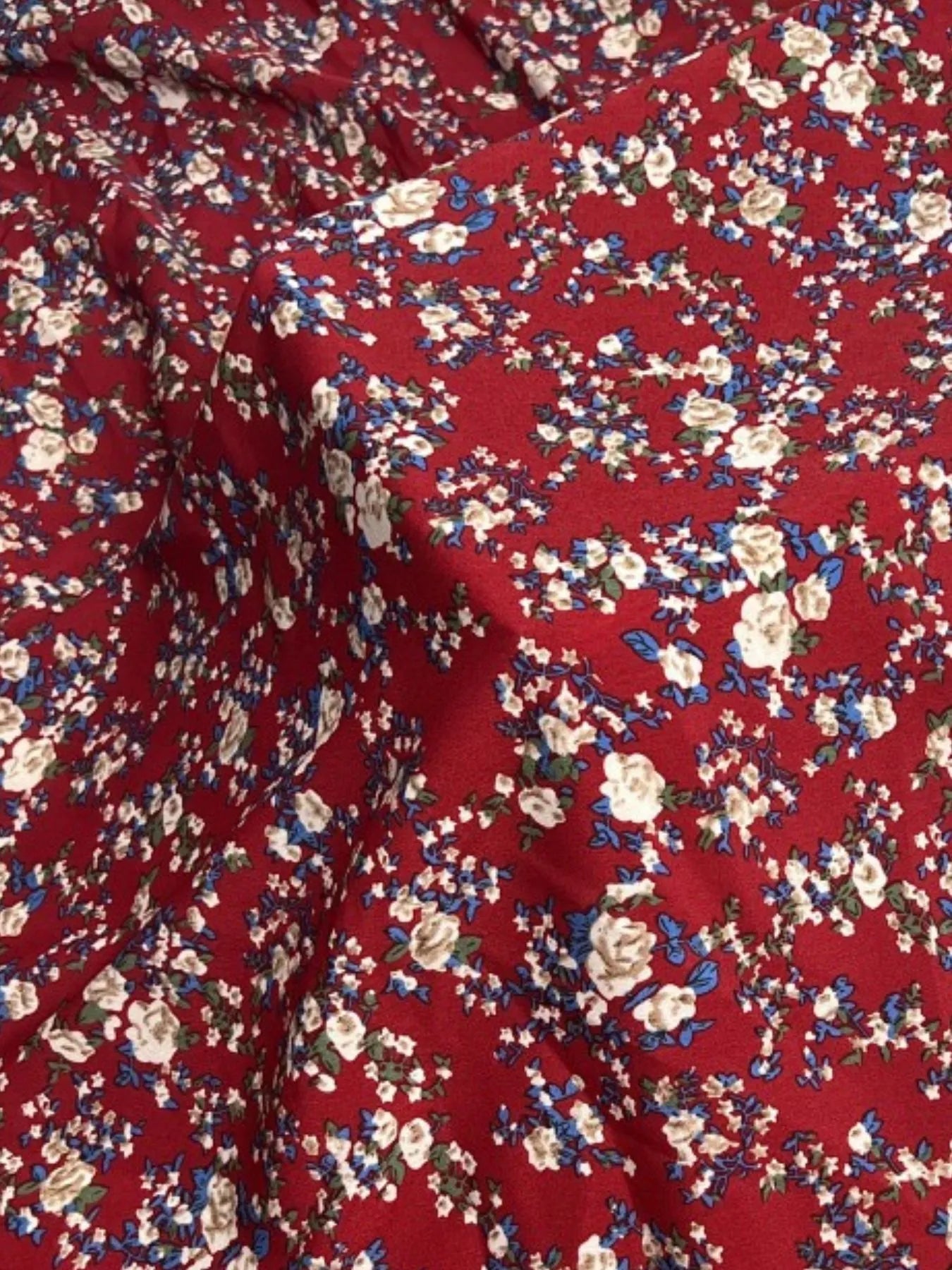 Full Size Slit Off-Shoulder Floral Midi Dress Plus Size - Lookzlike
