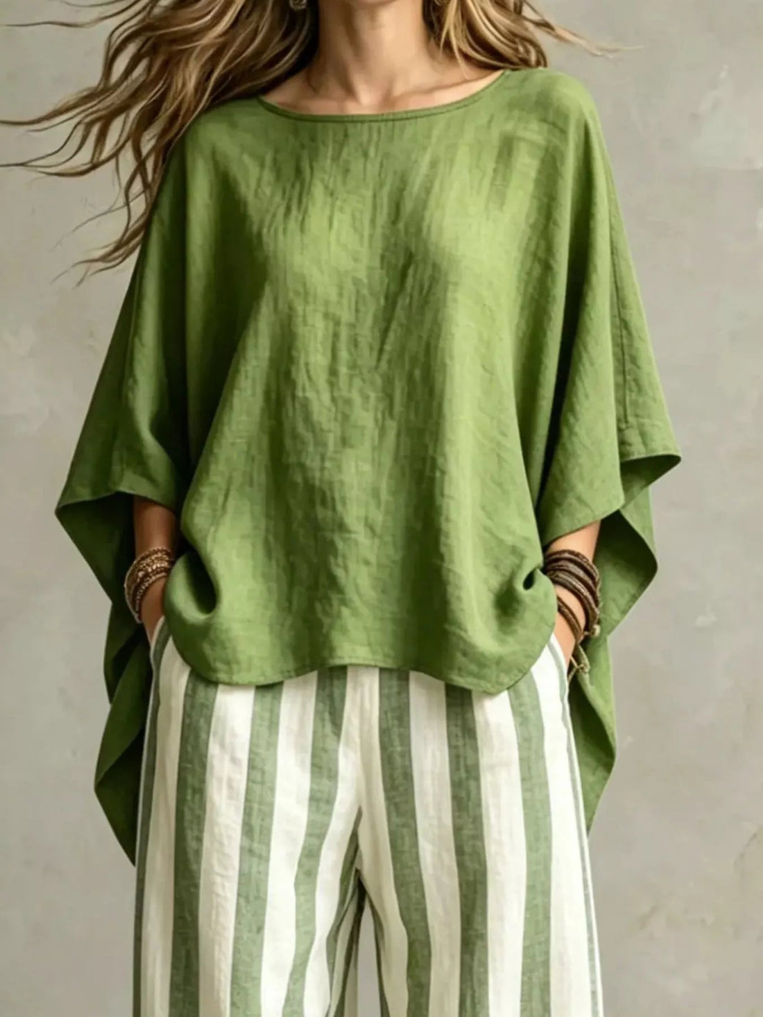 Full Size Solid Color Top and Pants Set Plus Size designed for comfort and style at Lookzlike