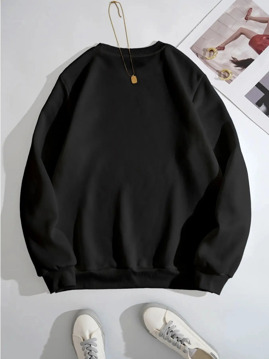 Halloween Skeleton Long Sleeve Sweatshirt designed for comfort and style at Lookzlike