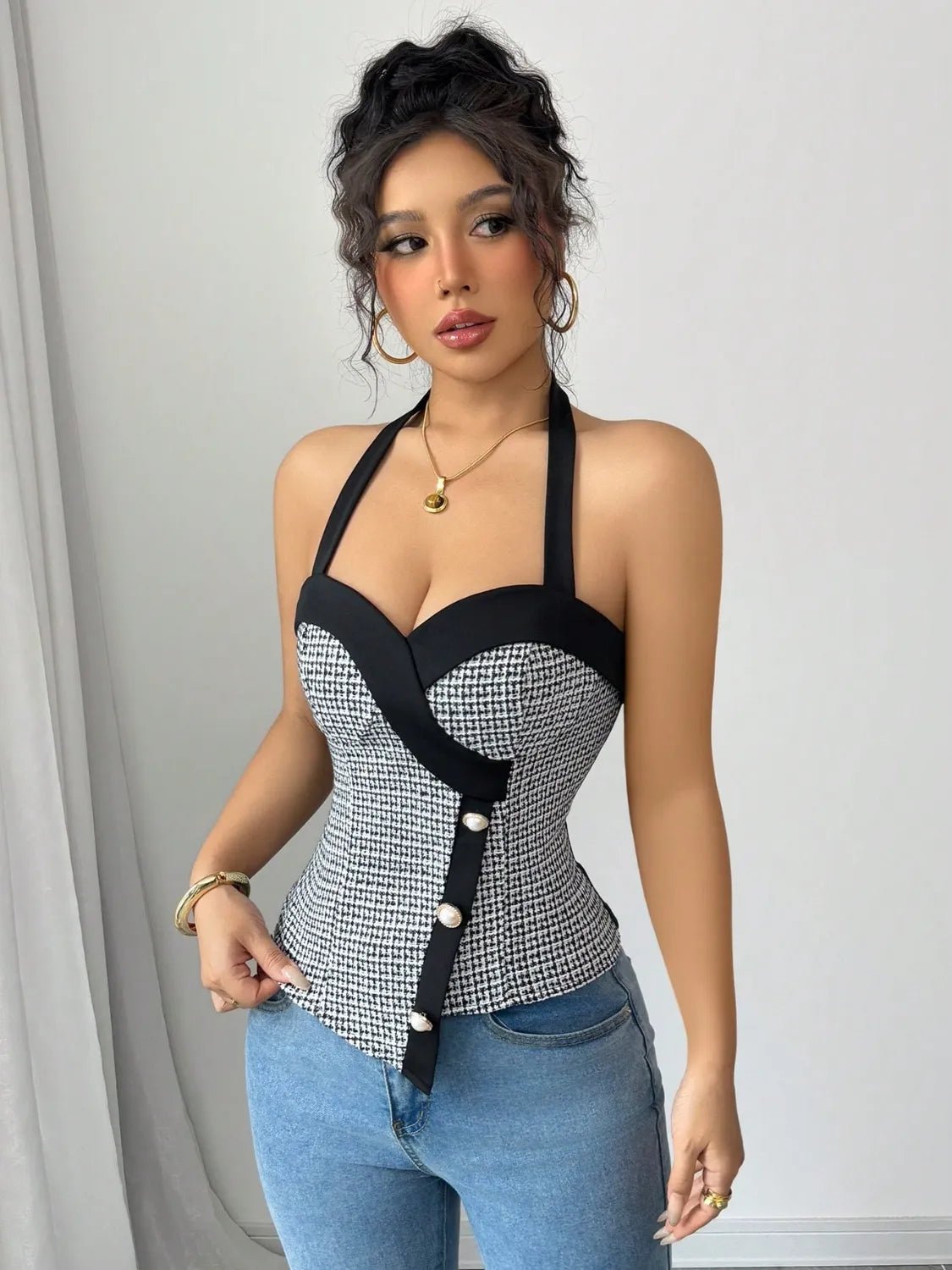 Halter Neck Cami - Lookzlike