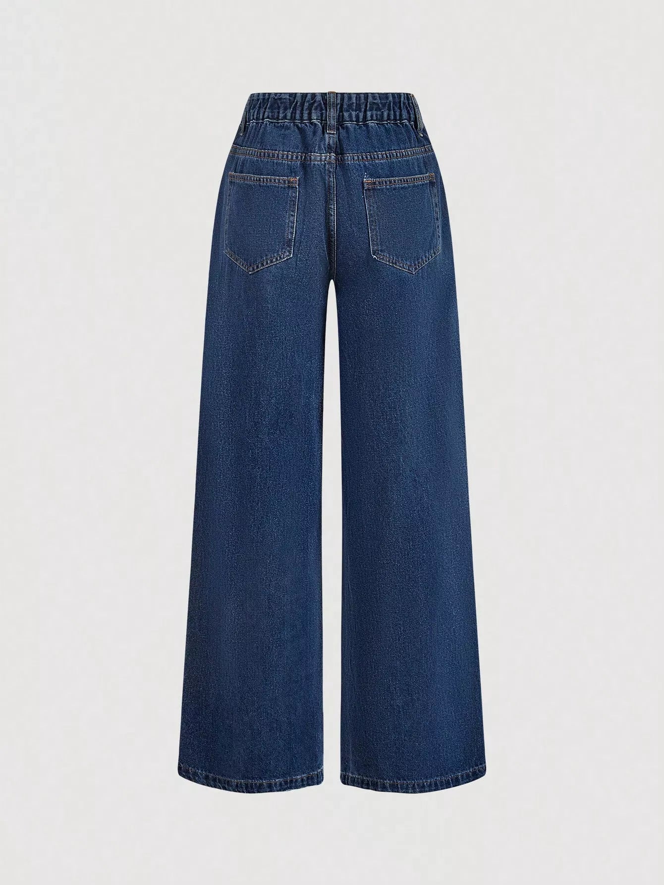 Halter Neck Denim Vest and Wide-Leg Jeans Set designed for comfort and style at Lookzlike