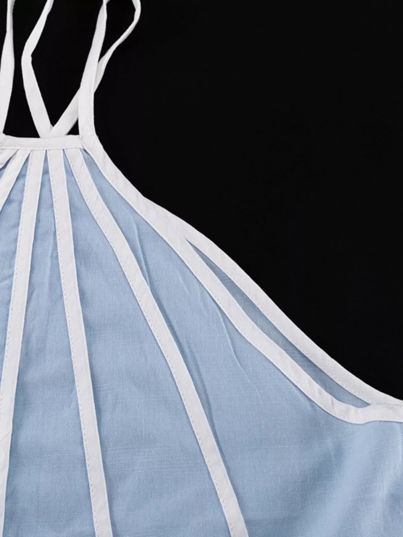 Halter Neck Scalloped Hem Top and Skirt Set designed for comfort and style at Lookzlike