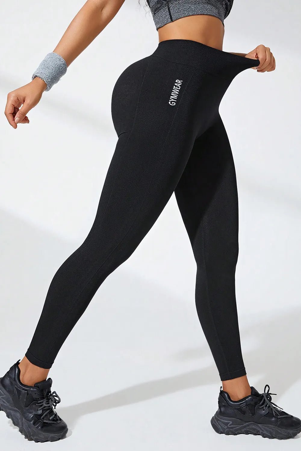 High Waist Active Leggings - Lookzlike