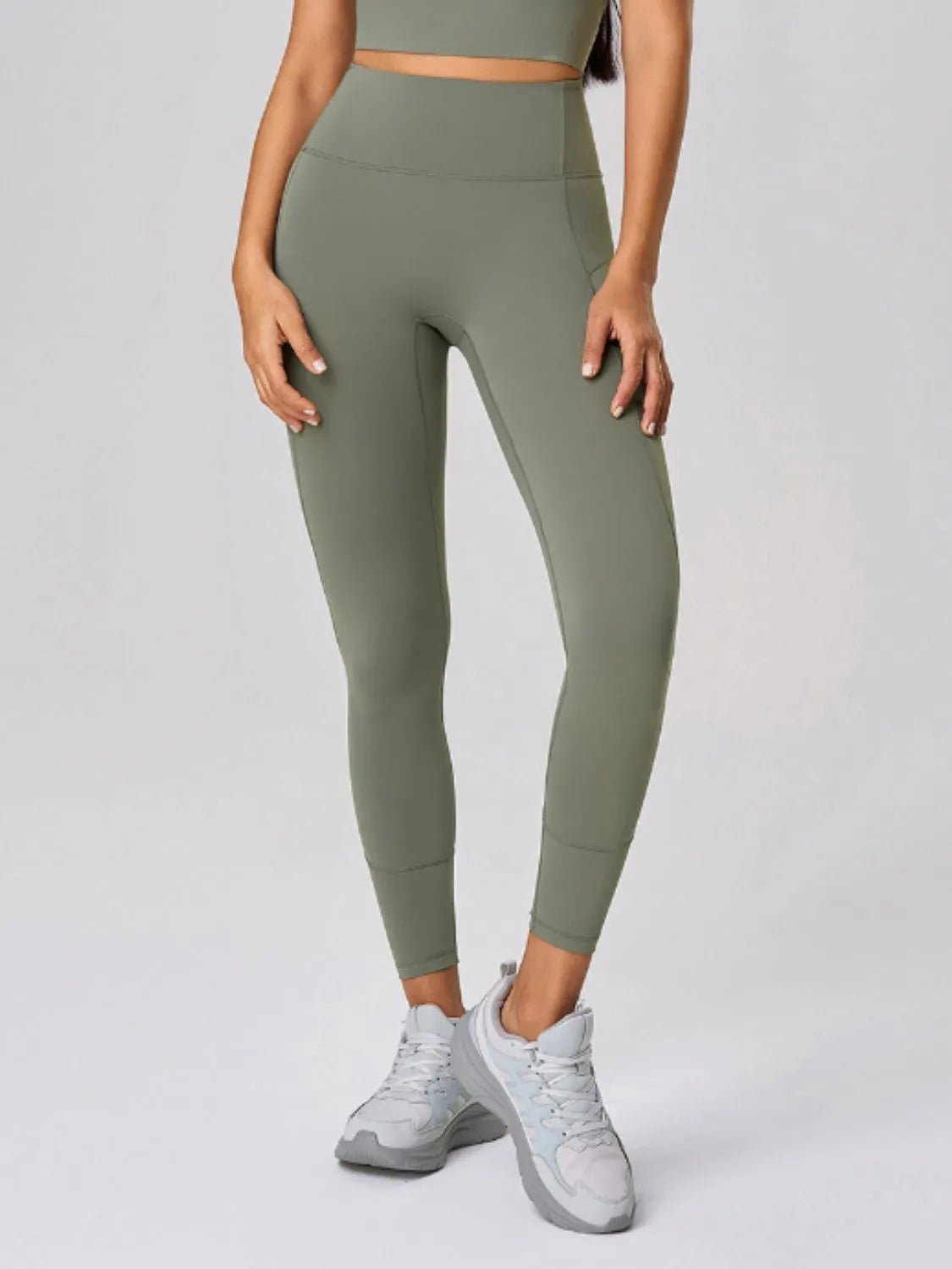 High Waist Active Leggings - Lookzlike