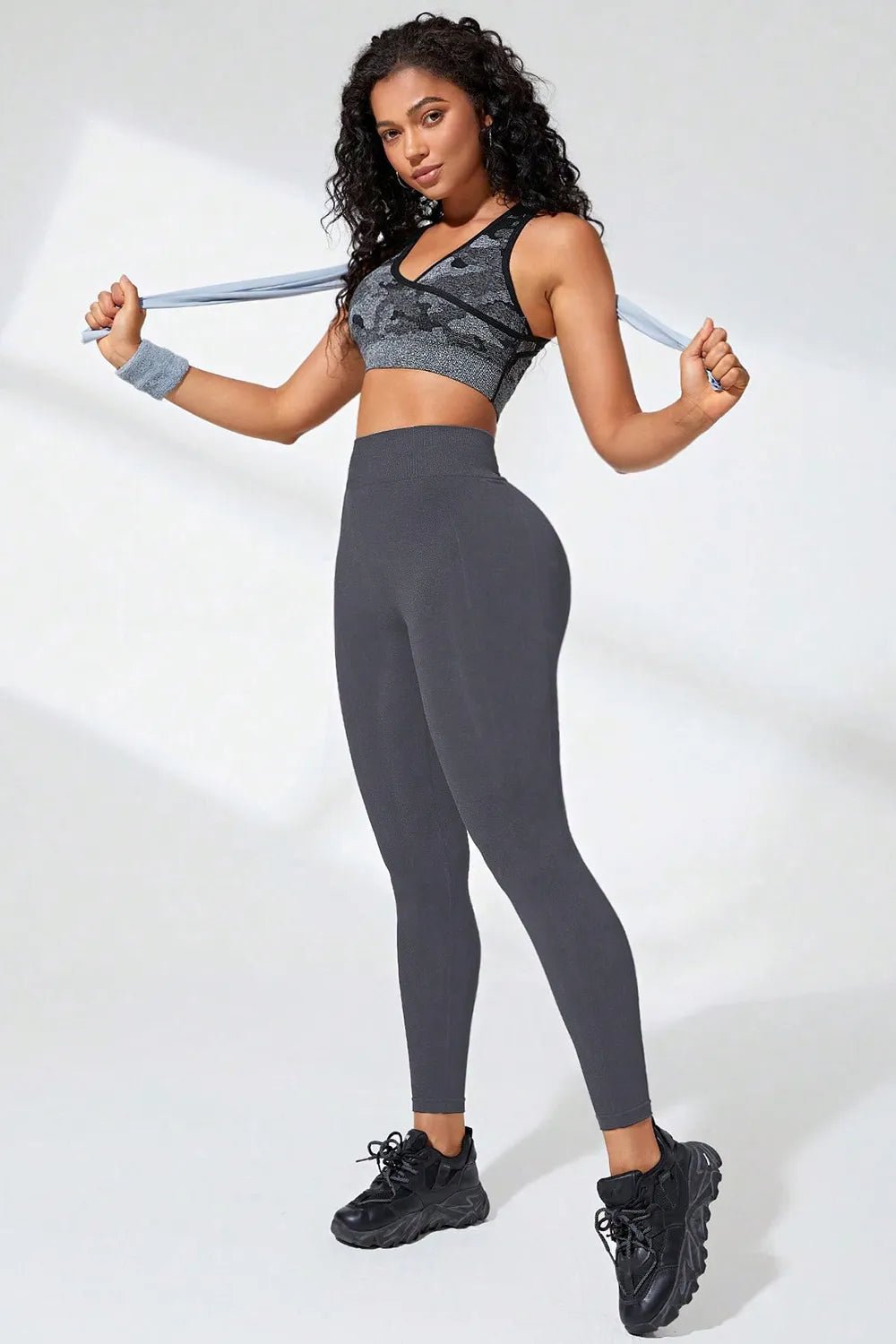 High Waist Active Leggings - Lookzlike