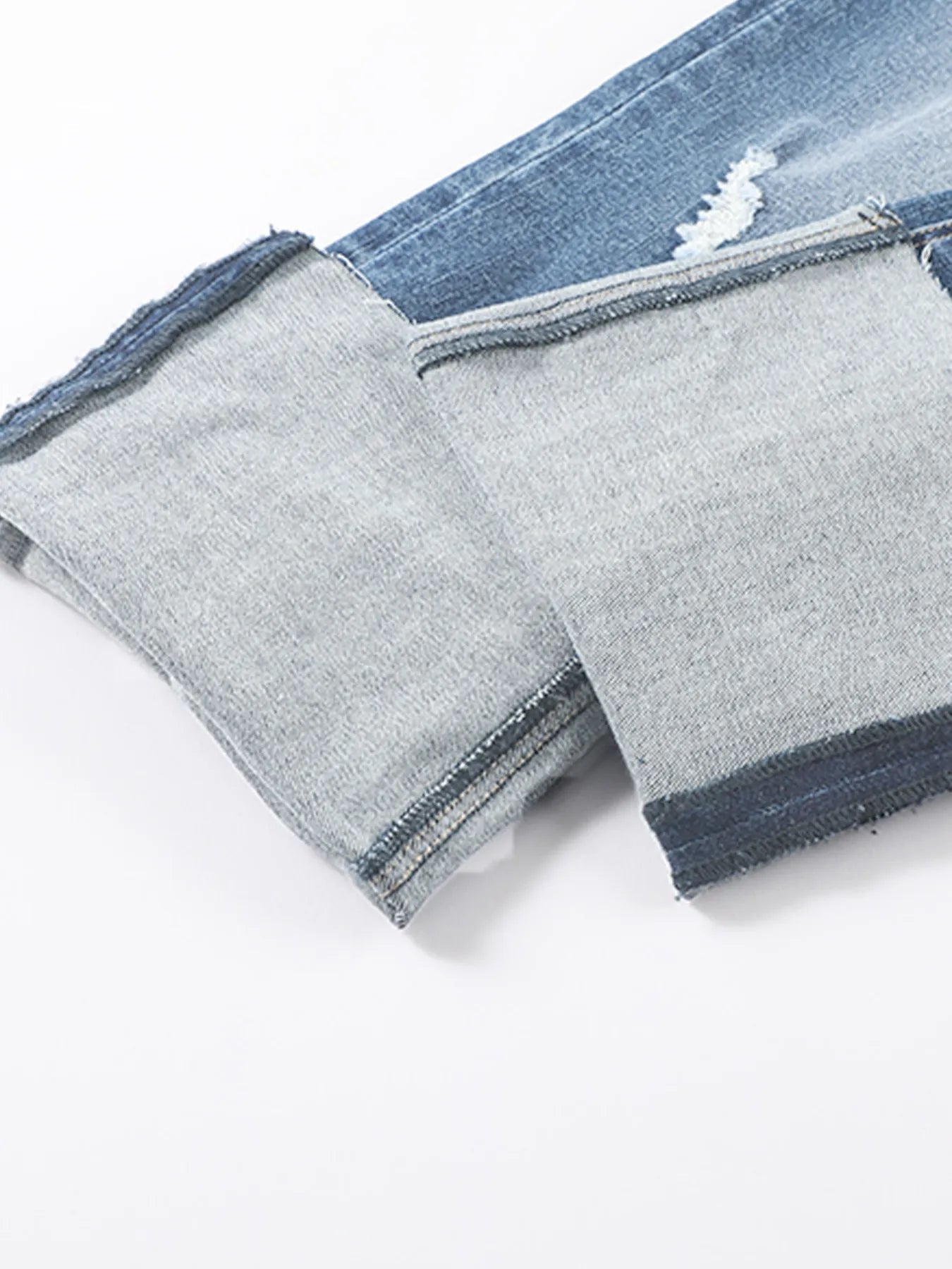 High Waist Distressed Straight Leg Jeans designed for comfort and style at Lookzlike