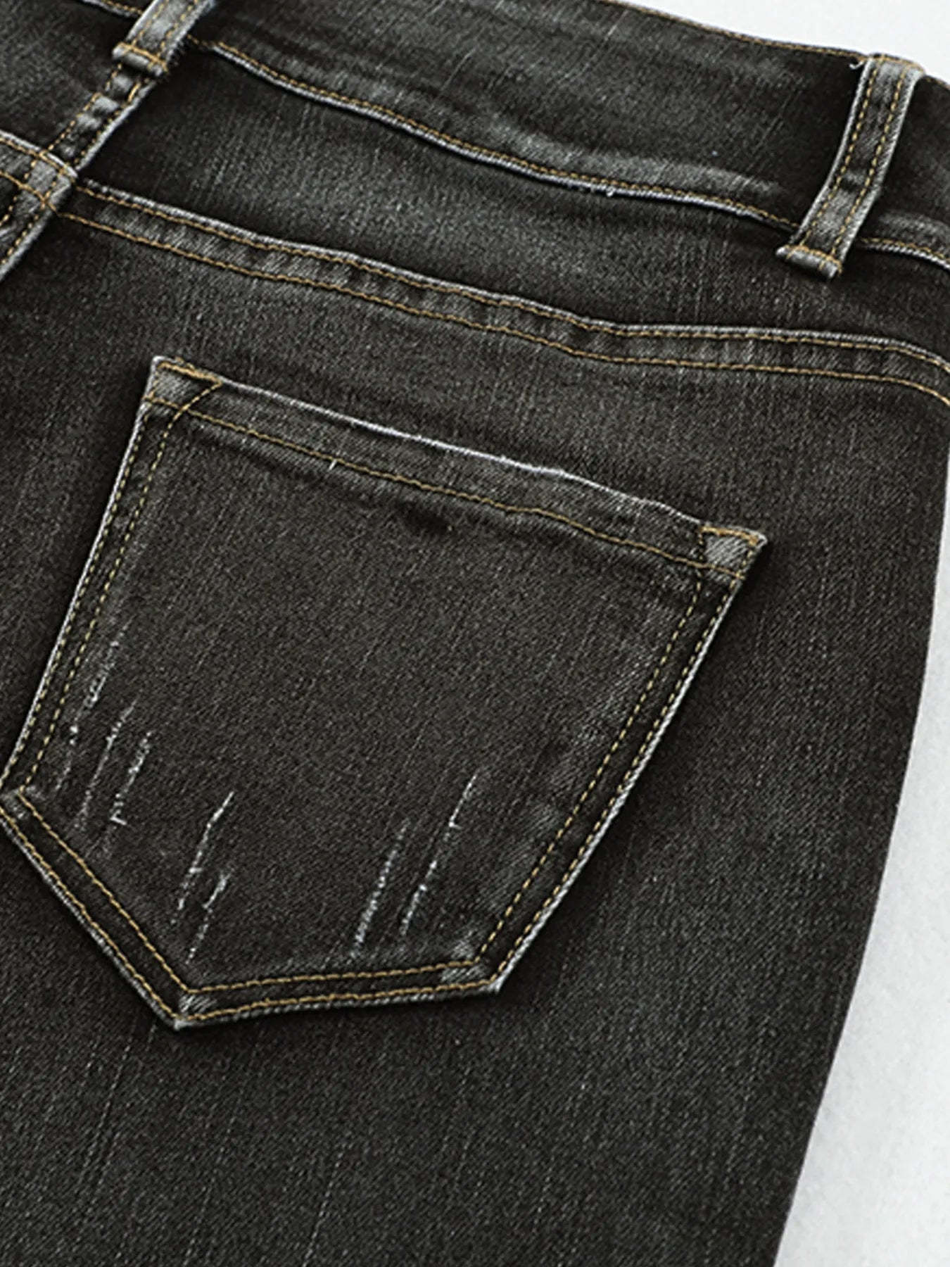 High Waist Distressed Straight Leg Jeans designed for comfort and style at Lookzlike