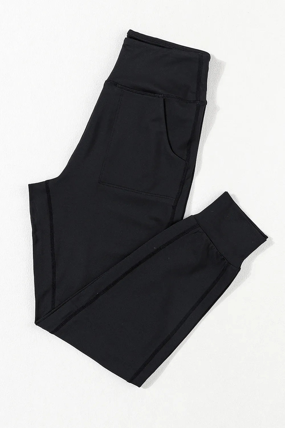 High Waist Joggers with Pockets - Lookzlike