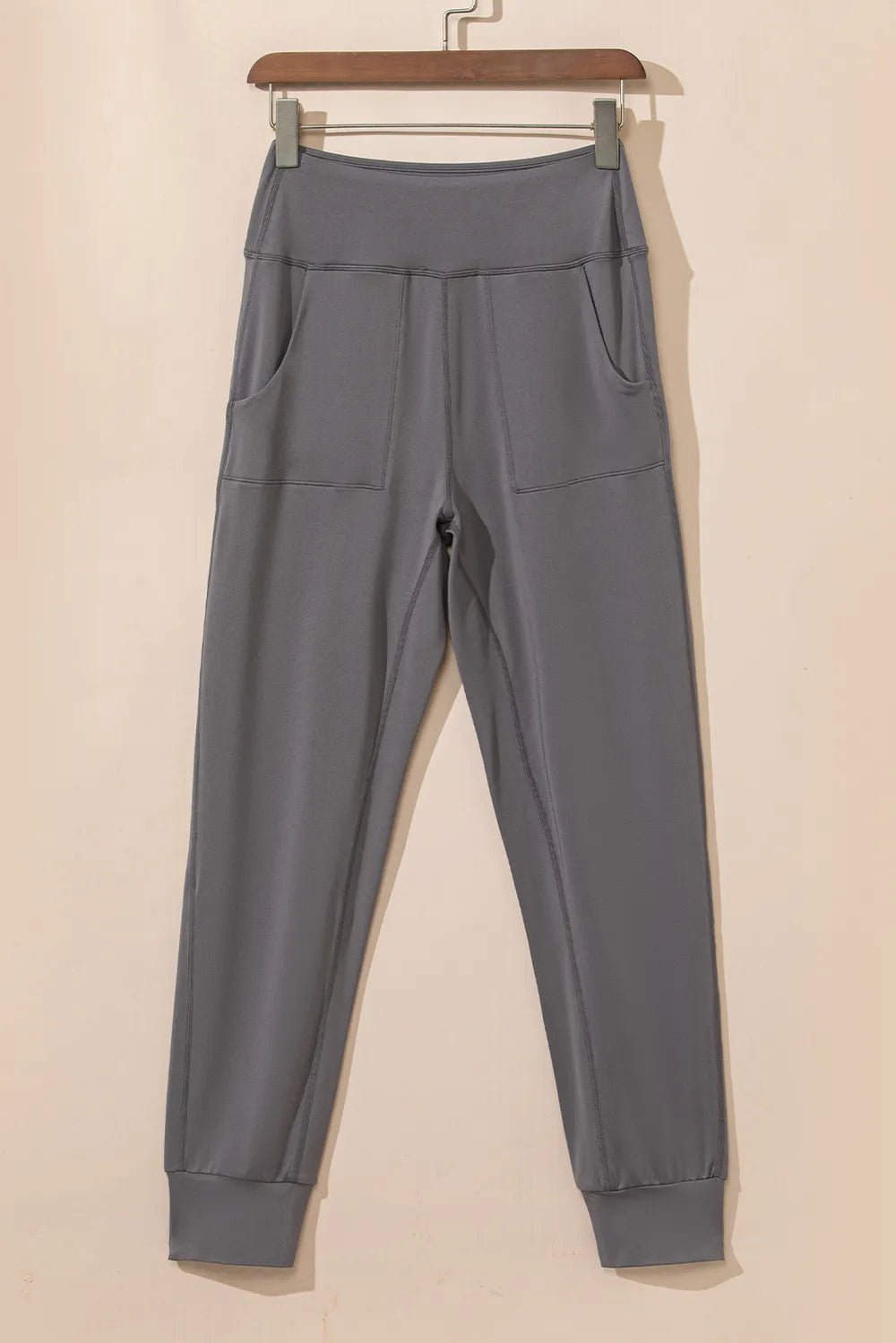 High Waist Joggers with Pockets - Lookzlike