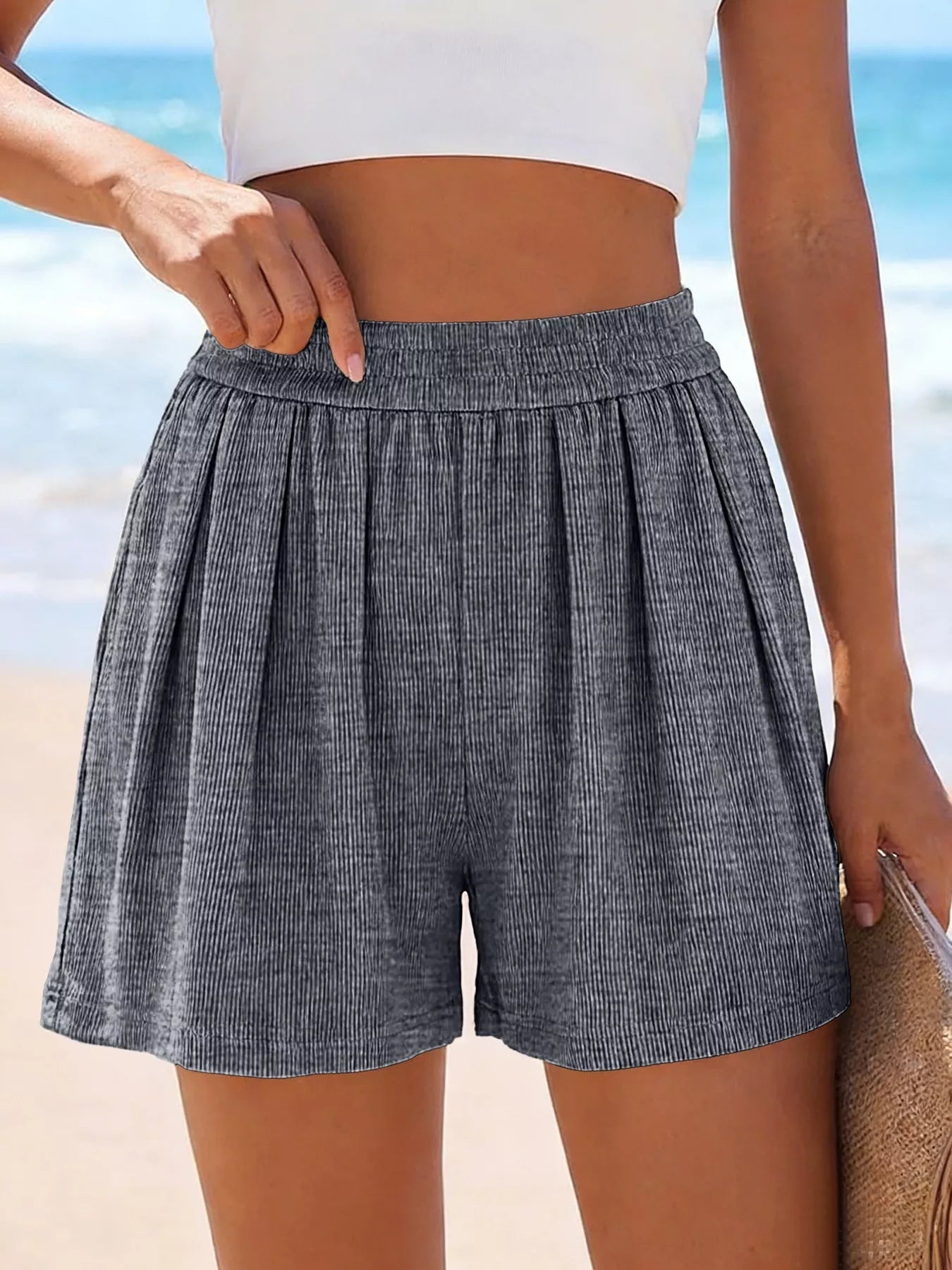 High-Waisted Shorts designed for comfort and style at Lookzlike