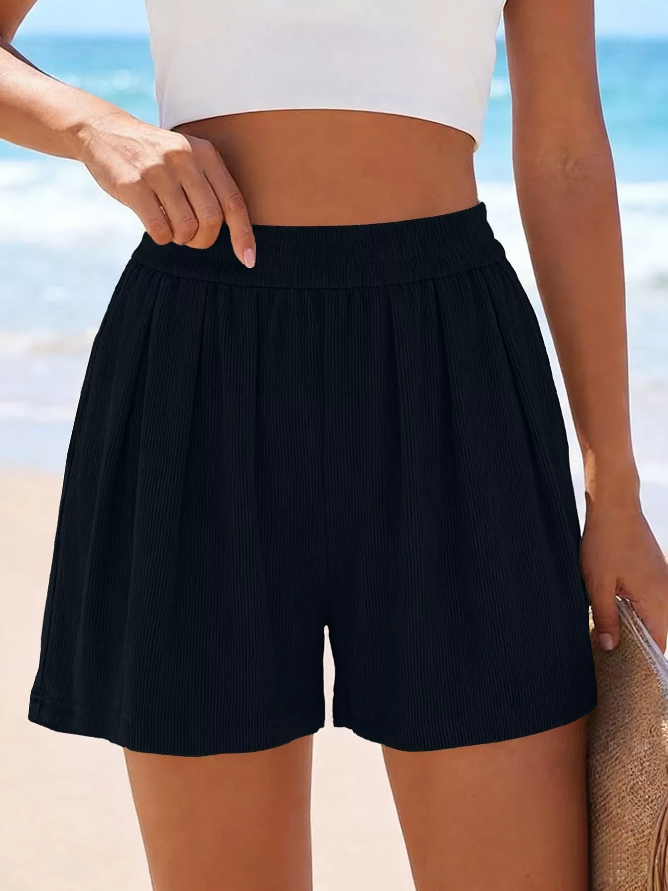 High-Waisted Shorts designed for comfort and style at Lookzlike