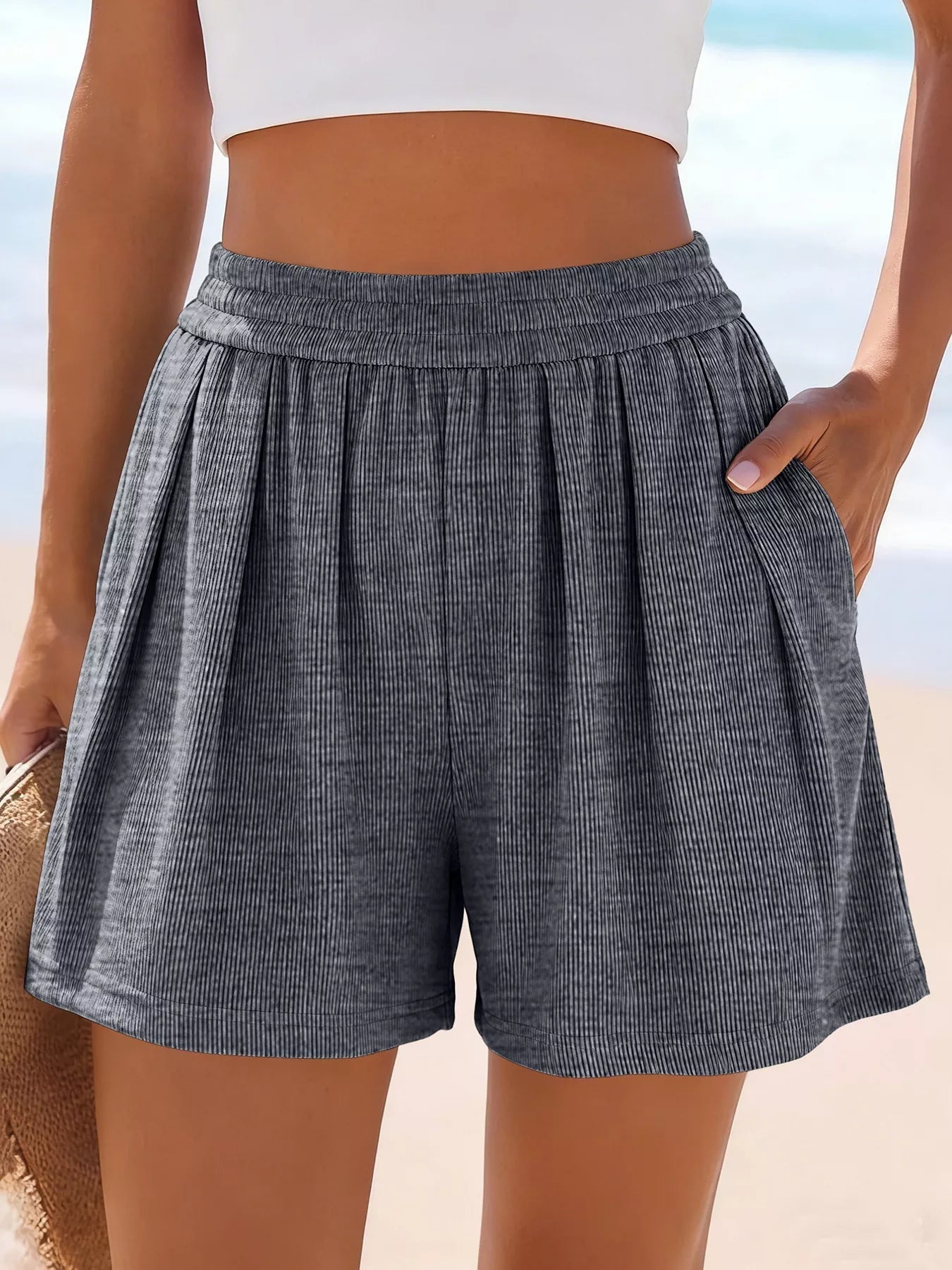 High-Waisted Shorts designed for comfort and style at Lookzlike