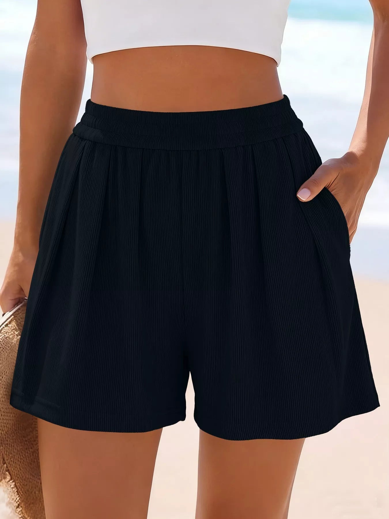 High-Waisted Shorts designed for comfort and style at Lookzlike