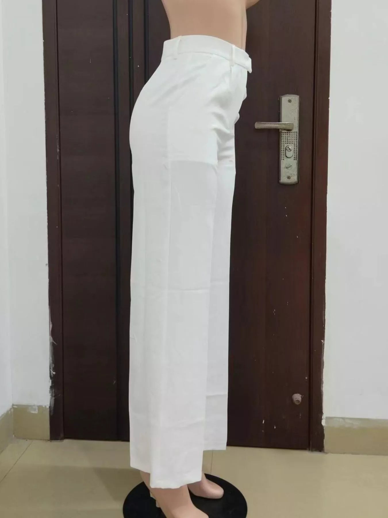 High-Waisted Wide-Leg Pants designed for comfort and style at Lookzlike