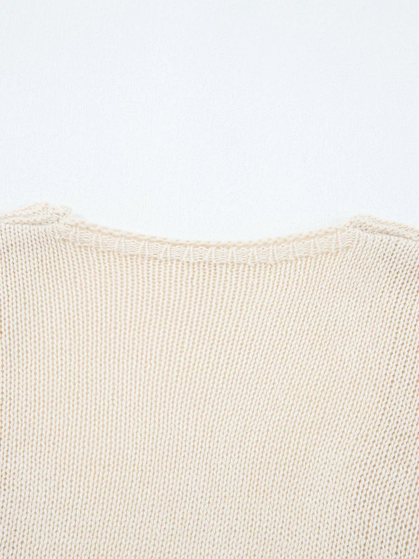 Hollowed Knit Open Front Cardigan designed for comfort and style at Lookzlike