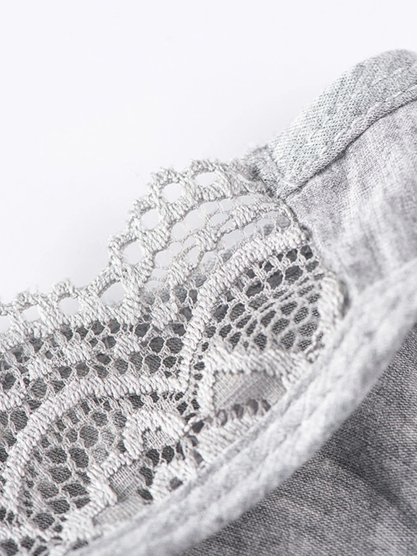 Lace Detail Square Neck Tank - Lookzlike