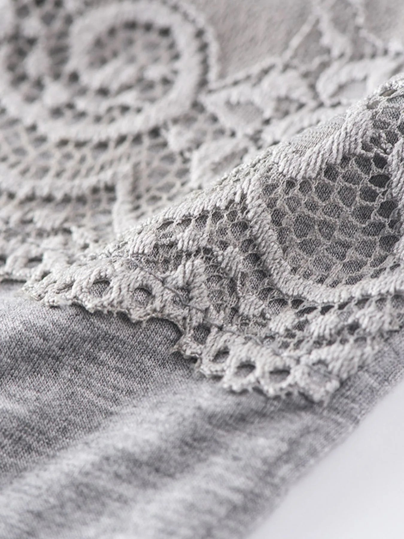 Lace Detail Square Neck Tank - Lookzlike