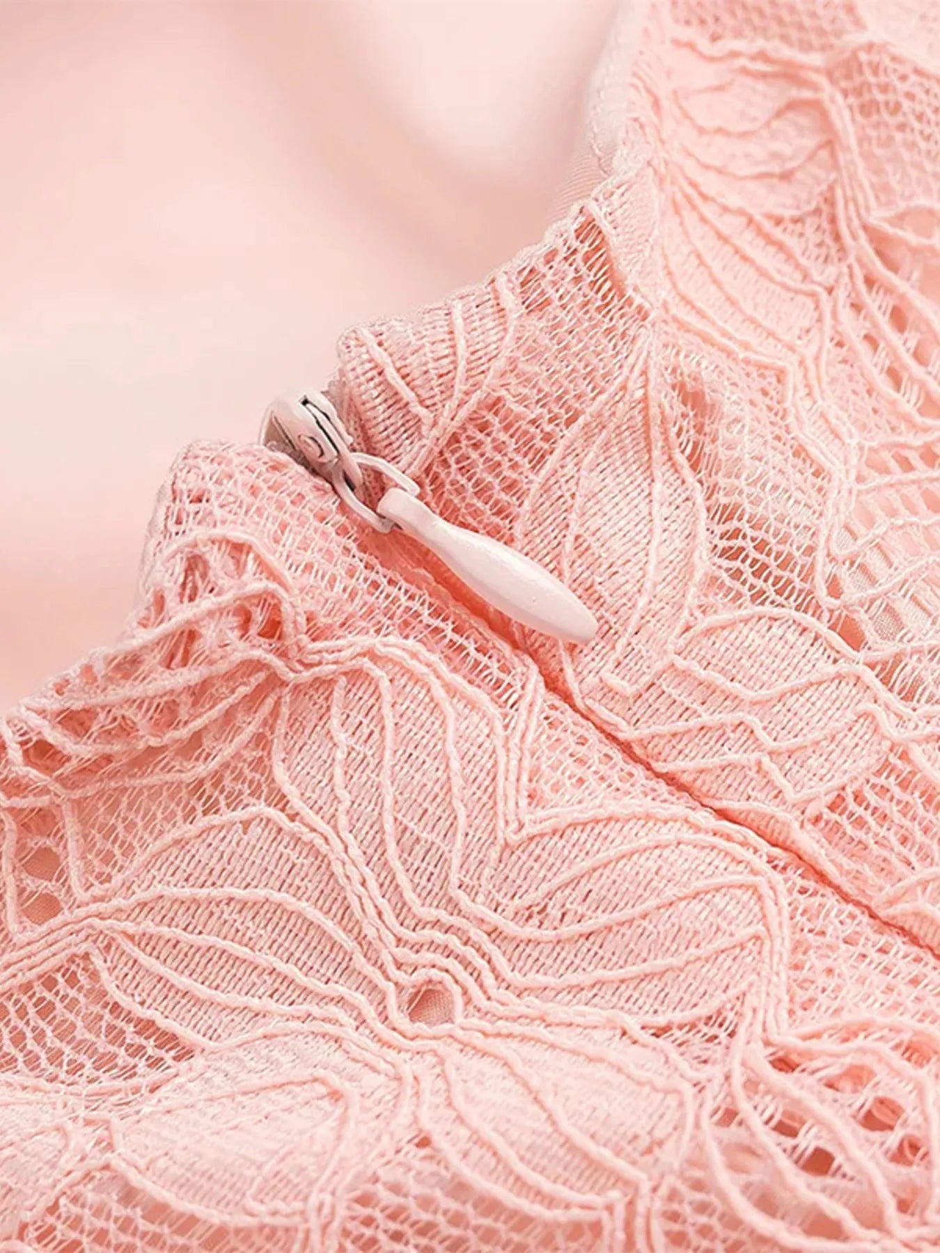 Lace One Shoulder Mini Dress designed for comfort and style at Lookzlike