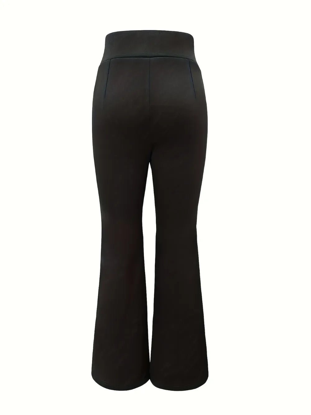 Lace Up Slit Bootcut Pants - Lookzlike