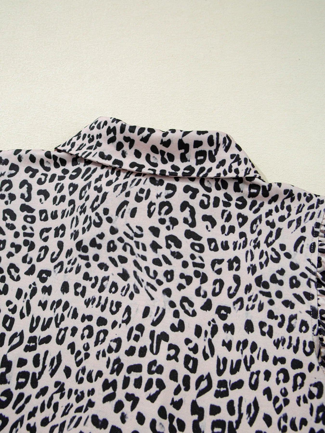 Leopard Print Cap Sleeve Top and Shorts Summer Set - Lookzlike