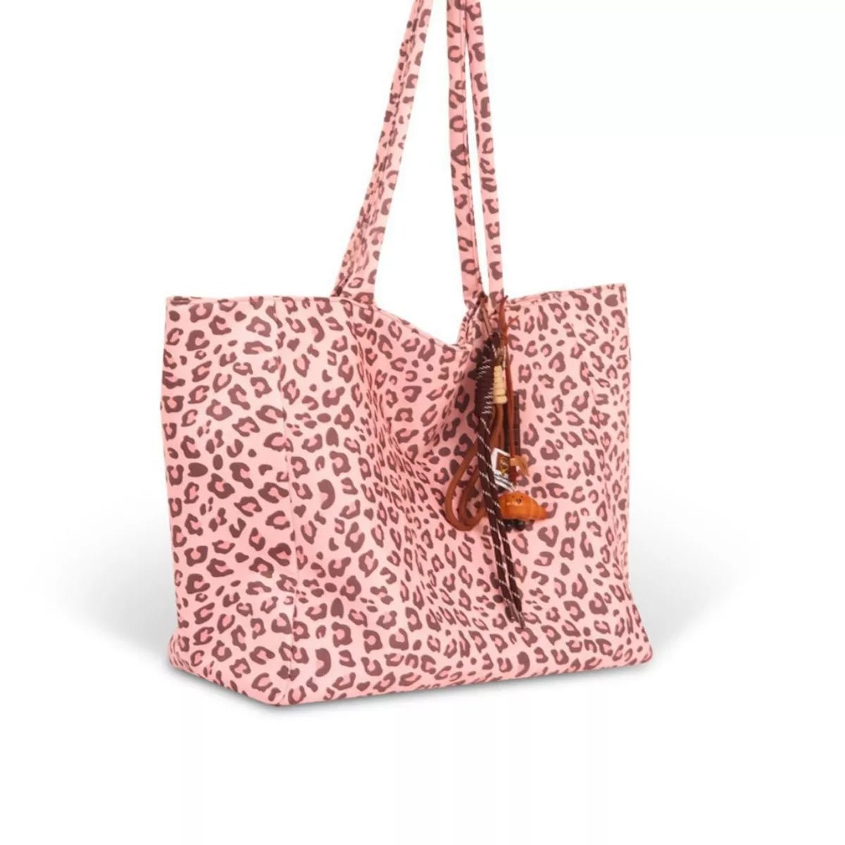 Leopard Print Oversized Tote Bag designed for comfort and style at Lookzlike