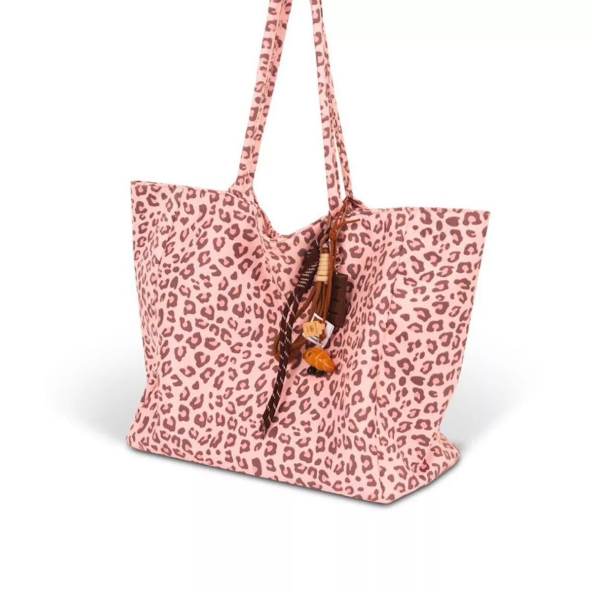 Leopard Print Oversized Tote Bag designed for comfort and style at Lookzlike