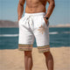 Men’s 3D Printed Beach Shorts