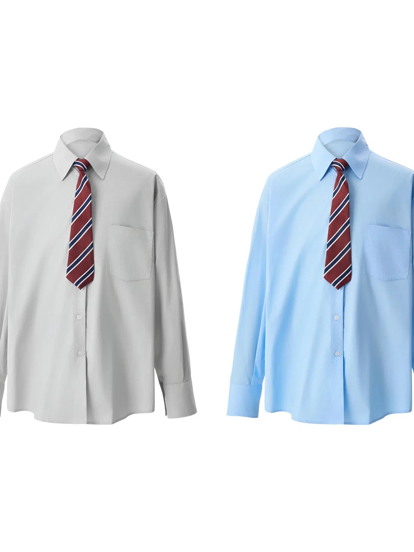 Men's Button Up Long Sleeve Shirt - Lookzlike